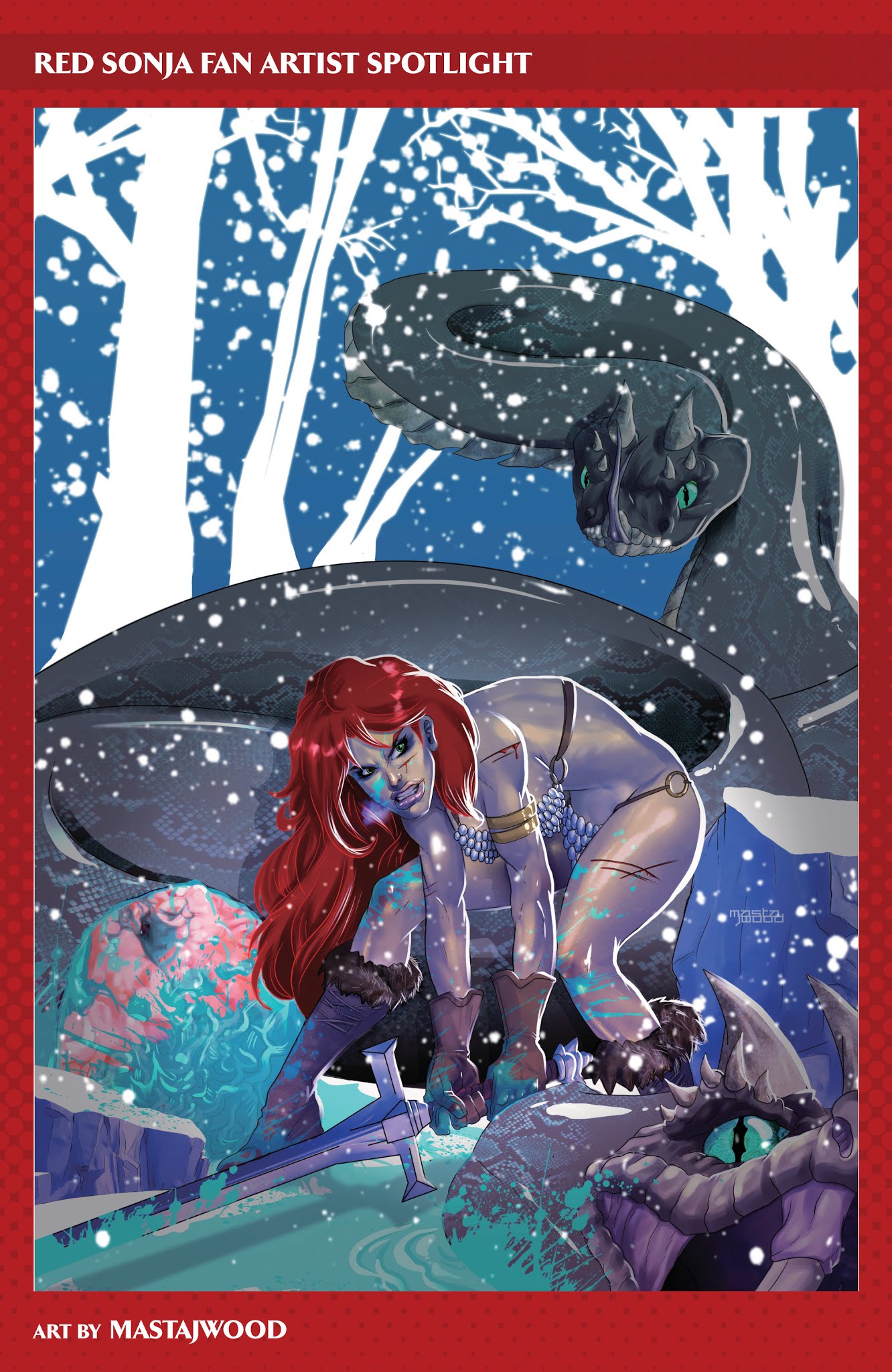 Read online Red Sonja Vol. 4 comic -  Issue # _TPB 2 (Part 2) - 77