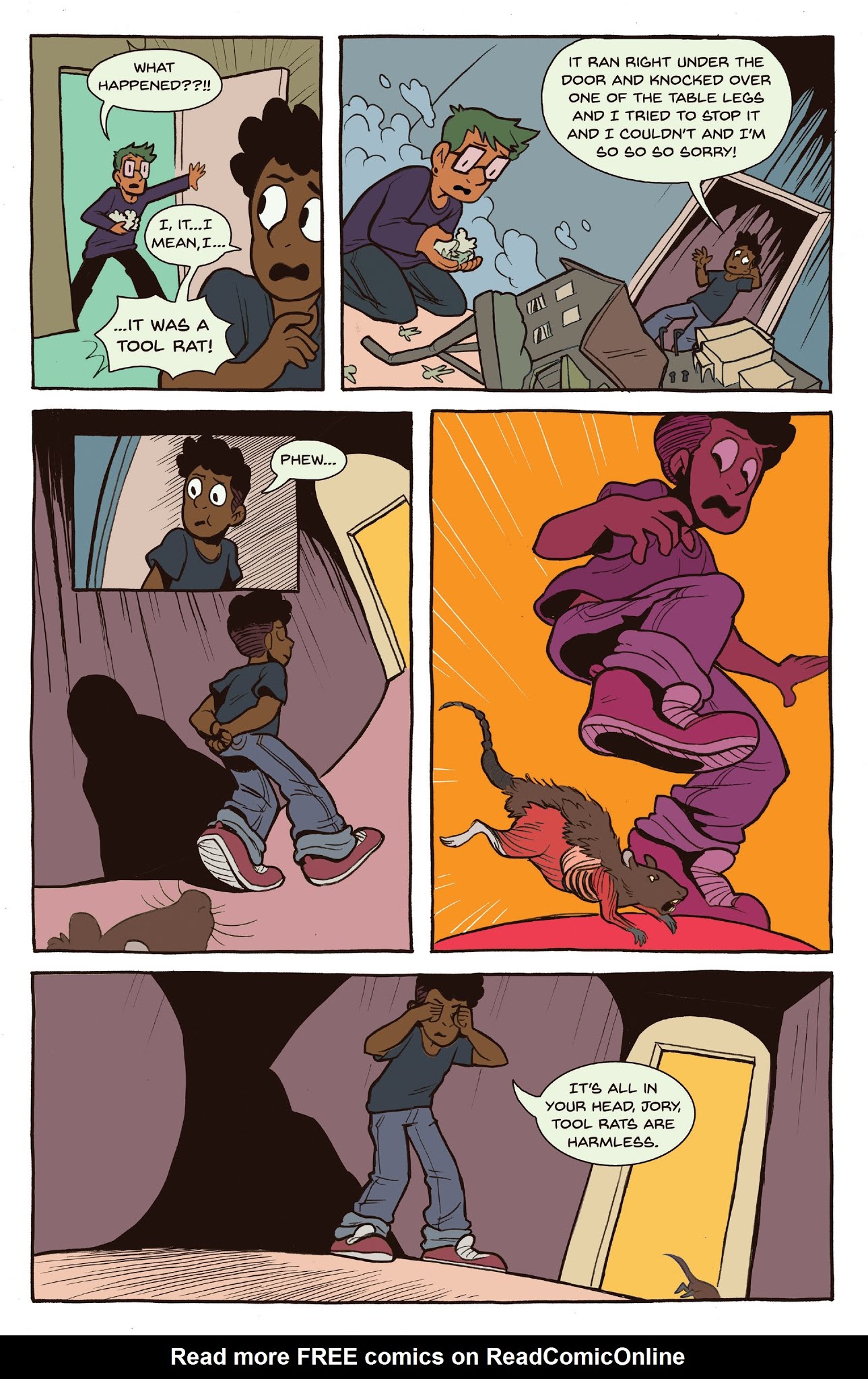 Read online The Backstagers Halloween Intermission comic -  Issue # Full - 39