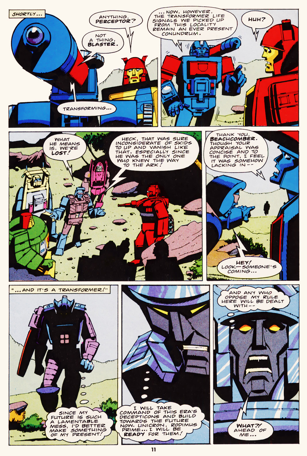 Read online The Transformers (UK) comic -  Issue #101 - 10