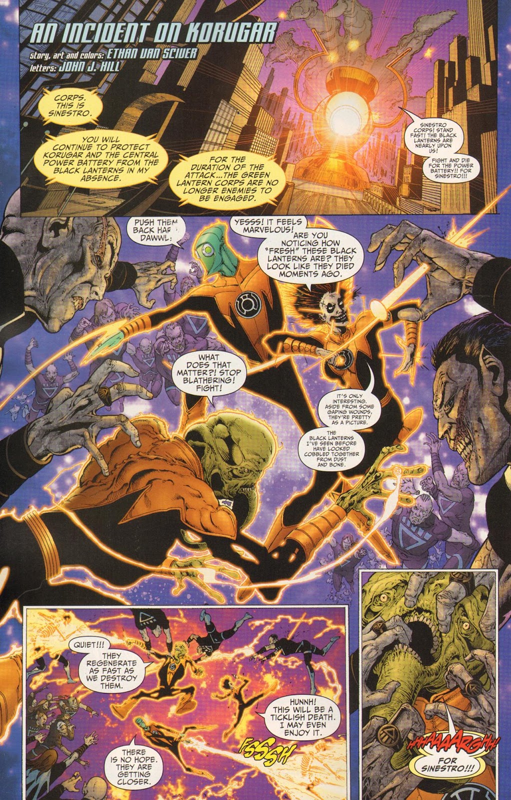 Untold Tales of Blackest Night issue Full - Page 35