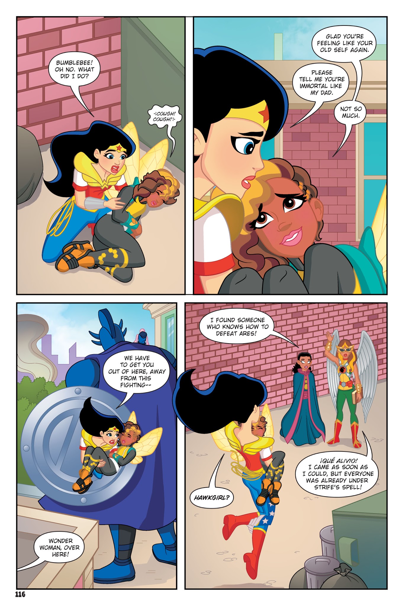 Read online DC Super Hero Girls: Summer Olympus comic -  Issue # TPB - 112