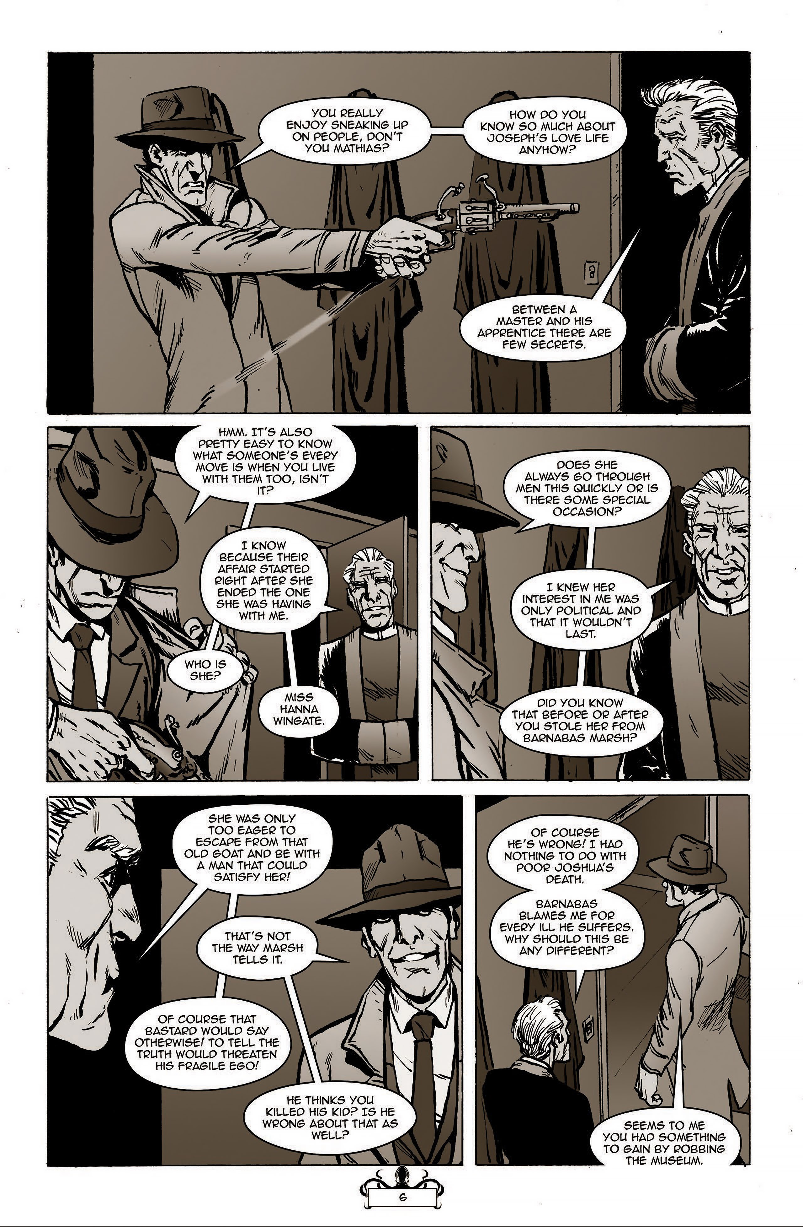 Read online Lovecraft P.I. - A Shot in the Dark comic -  Issue # TPB - 34