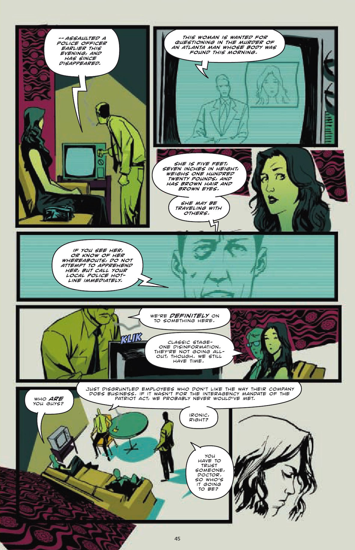 Read online The Homeland Directive comic -  Issue # TPB - 44