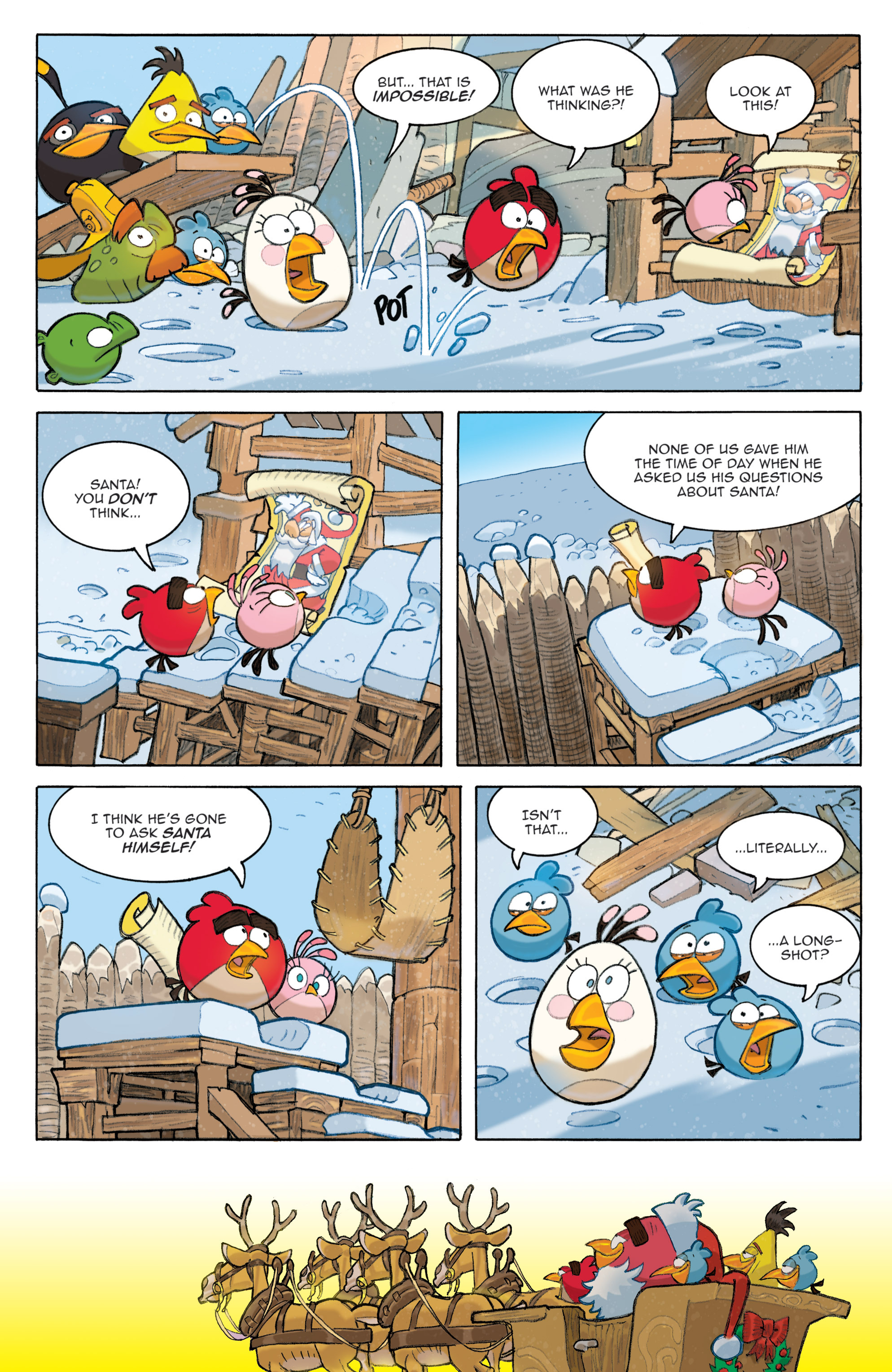 Read online Angry Birds Comics (2014) comic -  Issue # _Holiday Special - 18