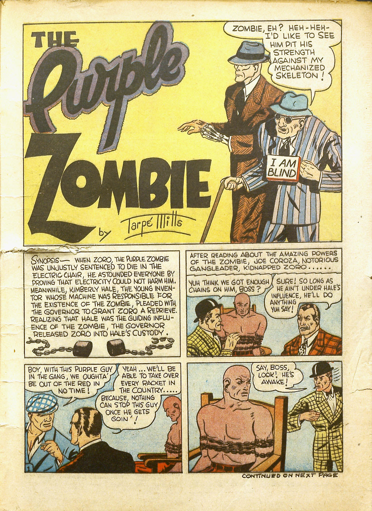 Read online Reg'lar Fellers Heroic Comics comic -  Issue #3 - 14