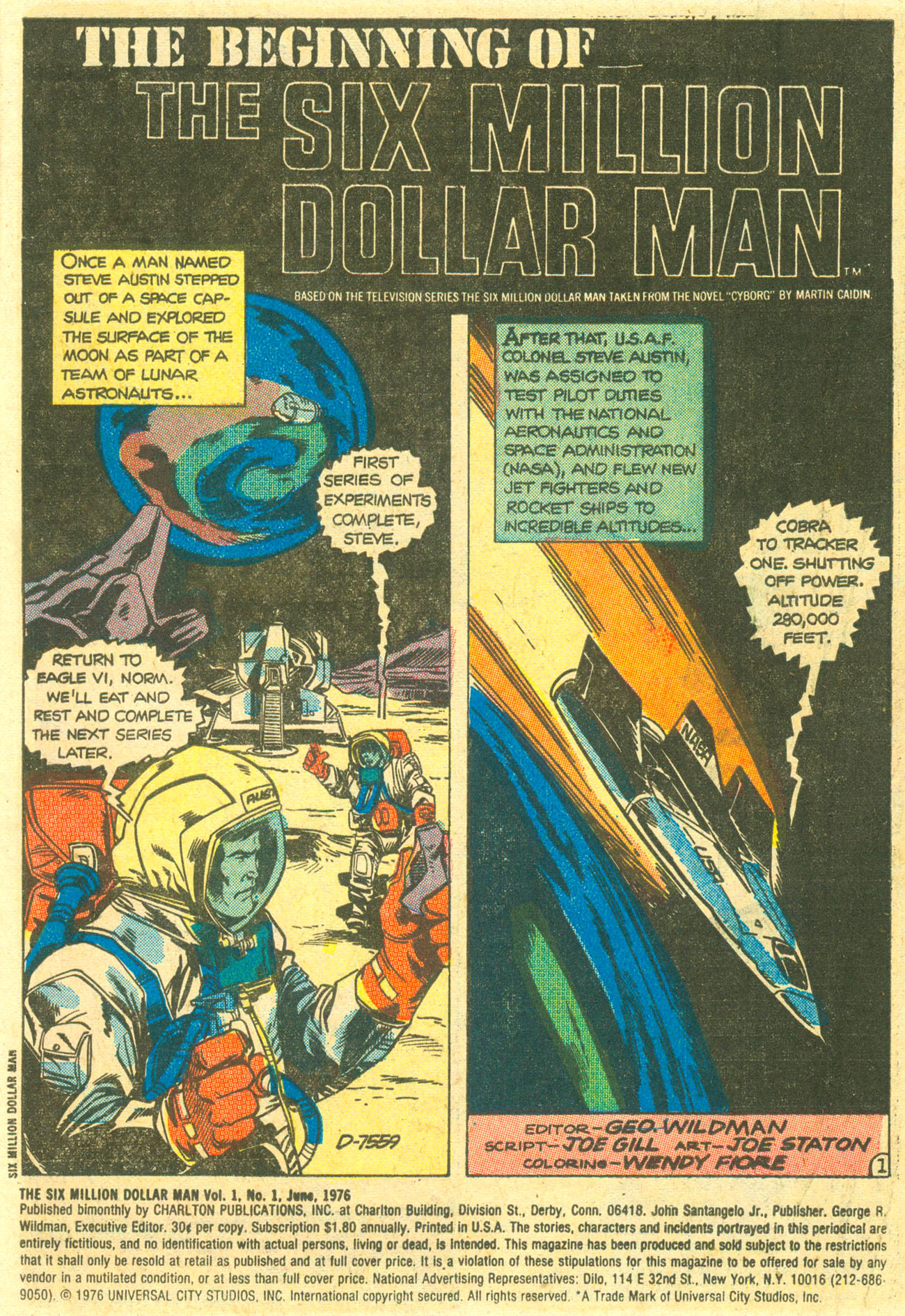 Read online The Six Million Dollar Man [comic] comic -  Issue #1 - 3
