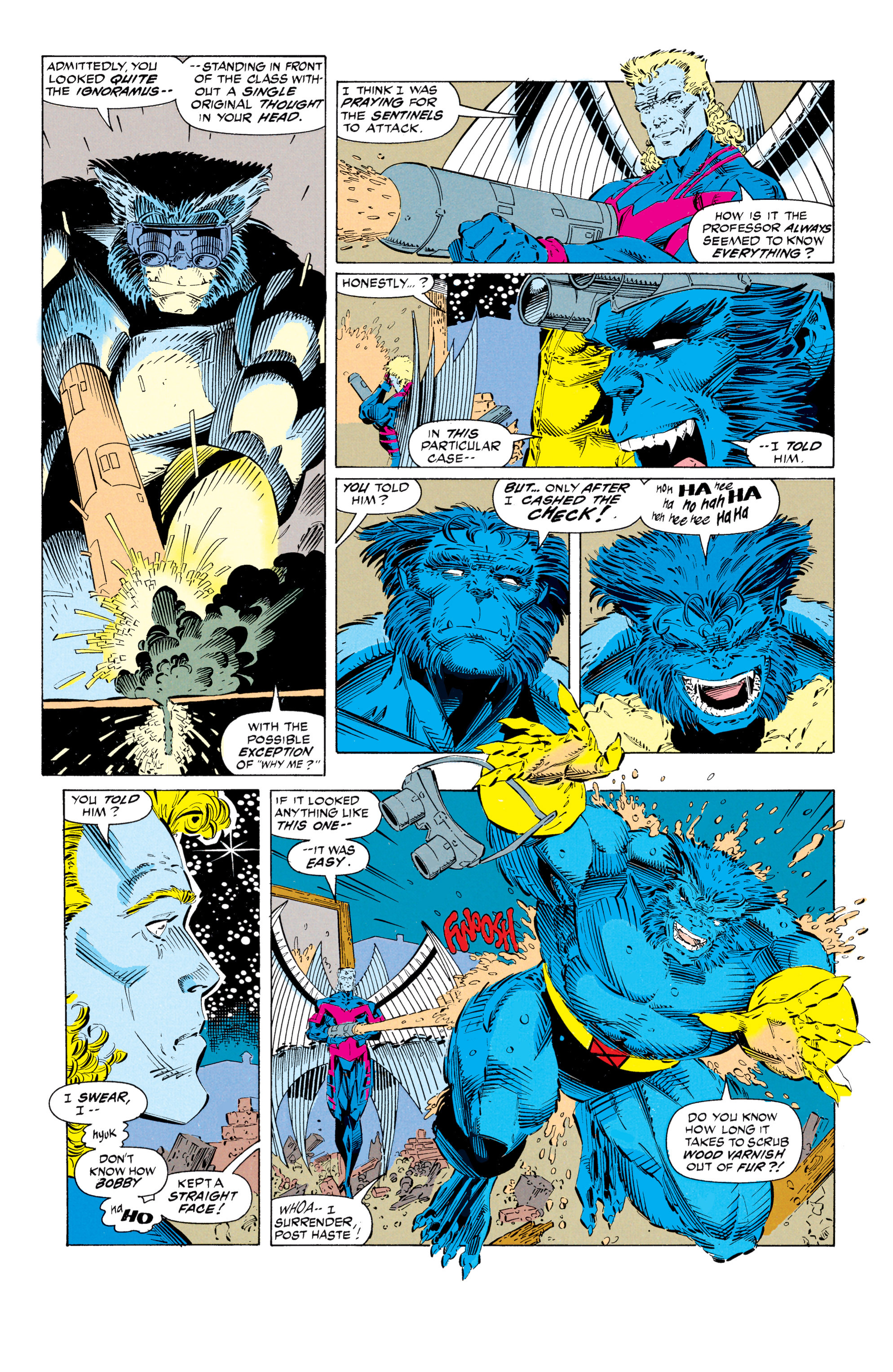 Read online Uncanny X-Men (1963) comic -  Issue #297 - 9