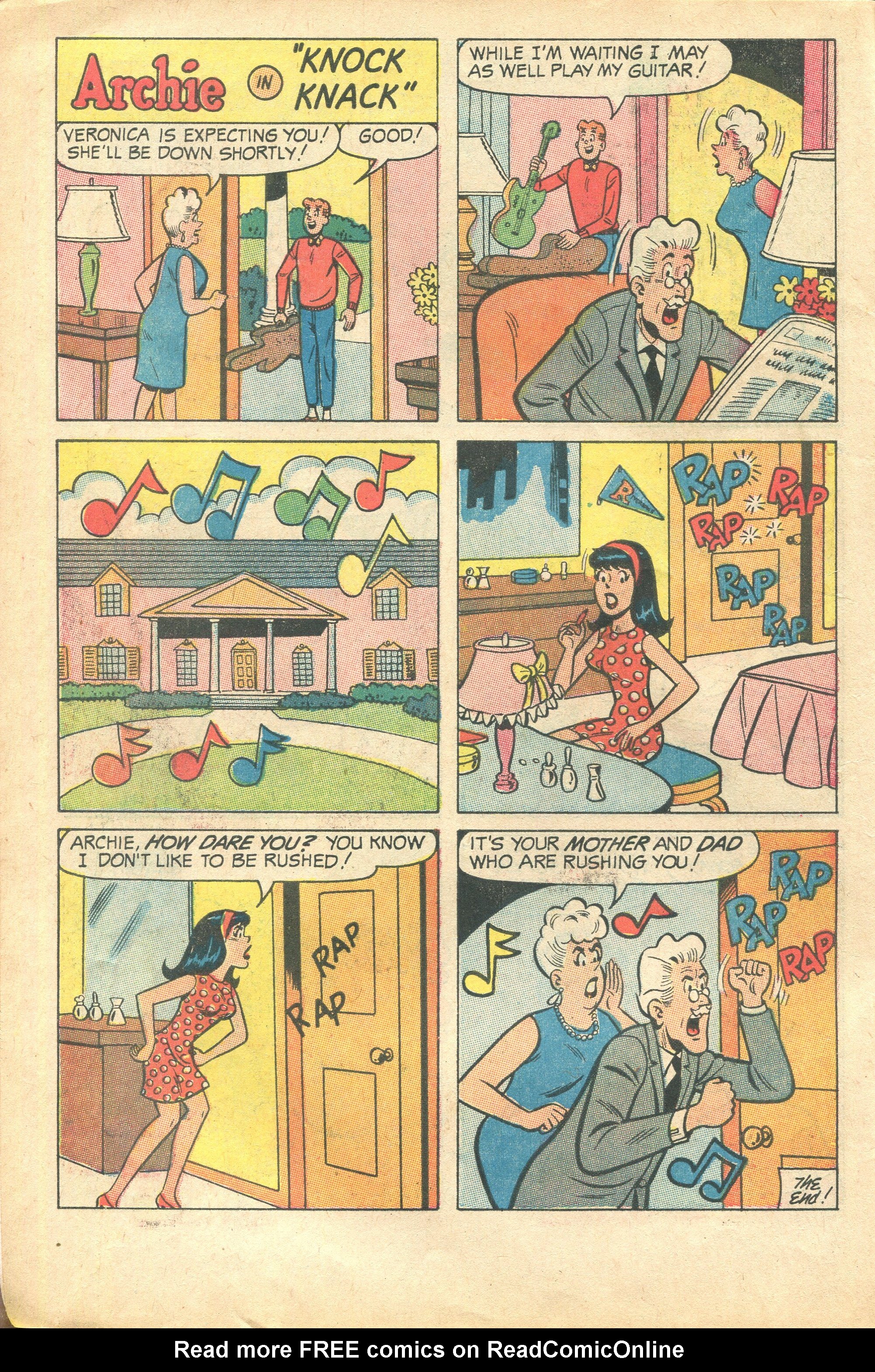 Read online Archie's Joke Book Magazine comic -  Issue #126 - 6