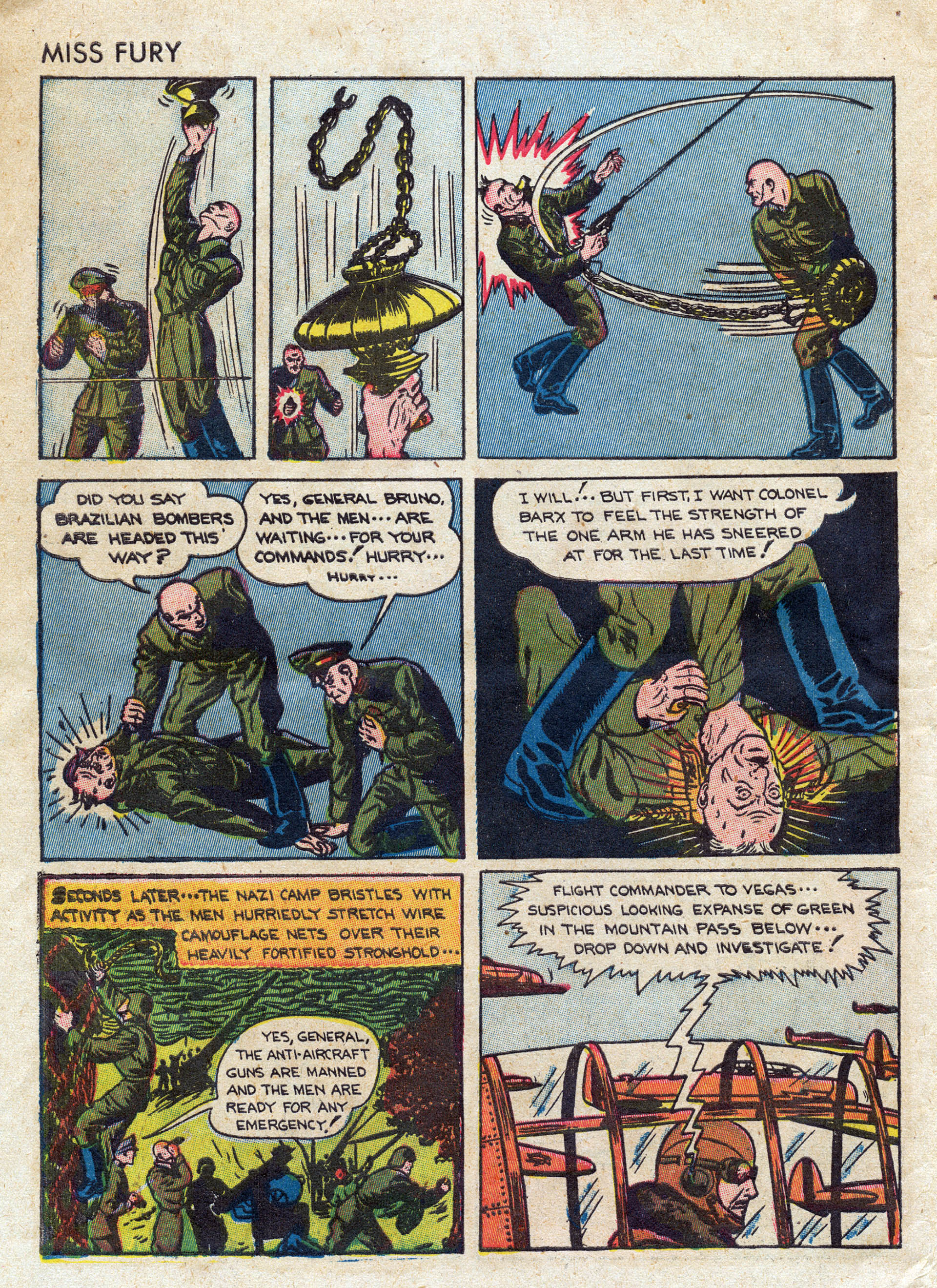 Read online Miss Fury Comics comic -  Issue #3 - 52