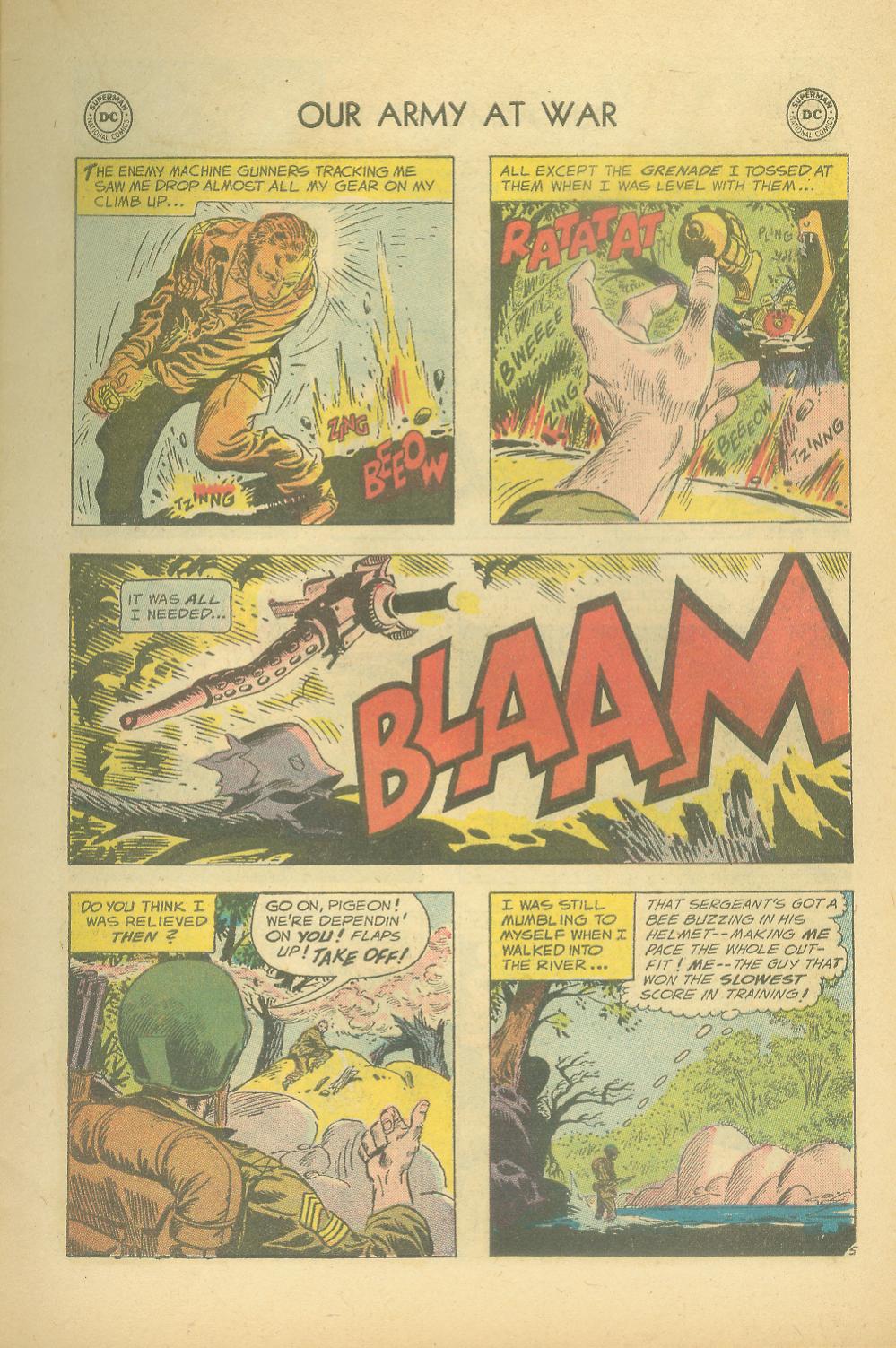 Read online Our Army at War (1952) comic -  Issue #61 - 7