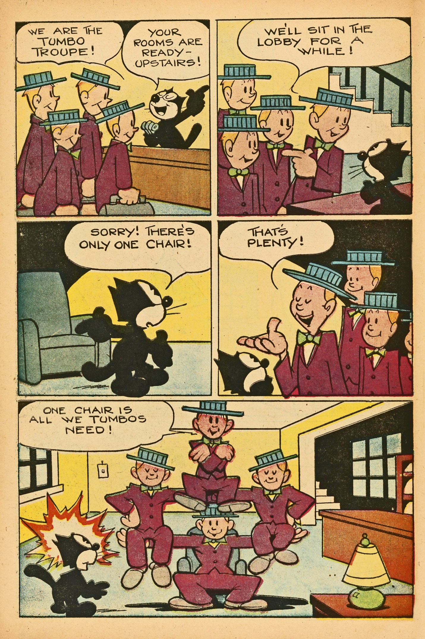 Read online Felix the Cat (1951) comic -  Issue #55 - 8