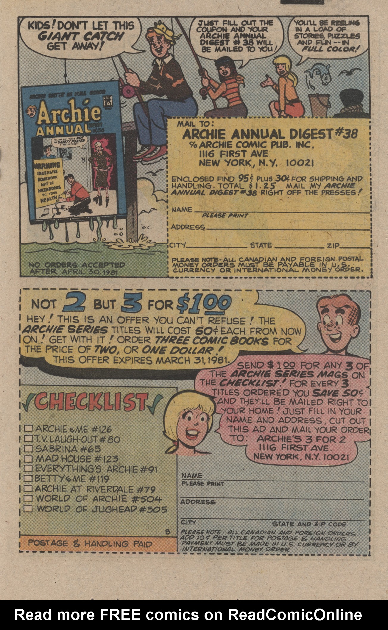 Read online Archie's Joke Book Magazine comic -  Issue #275 - 19