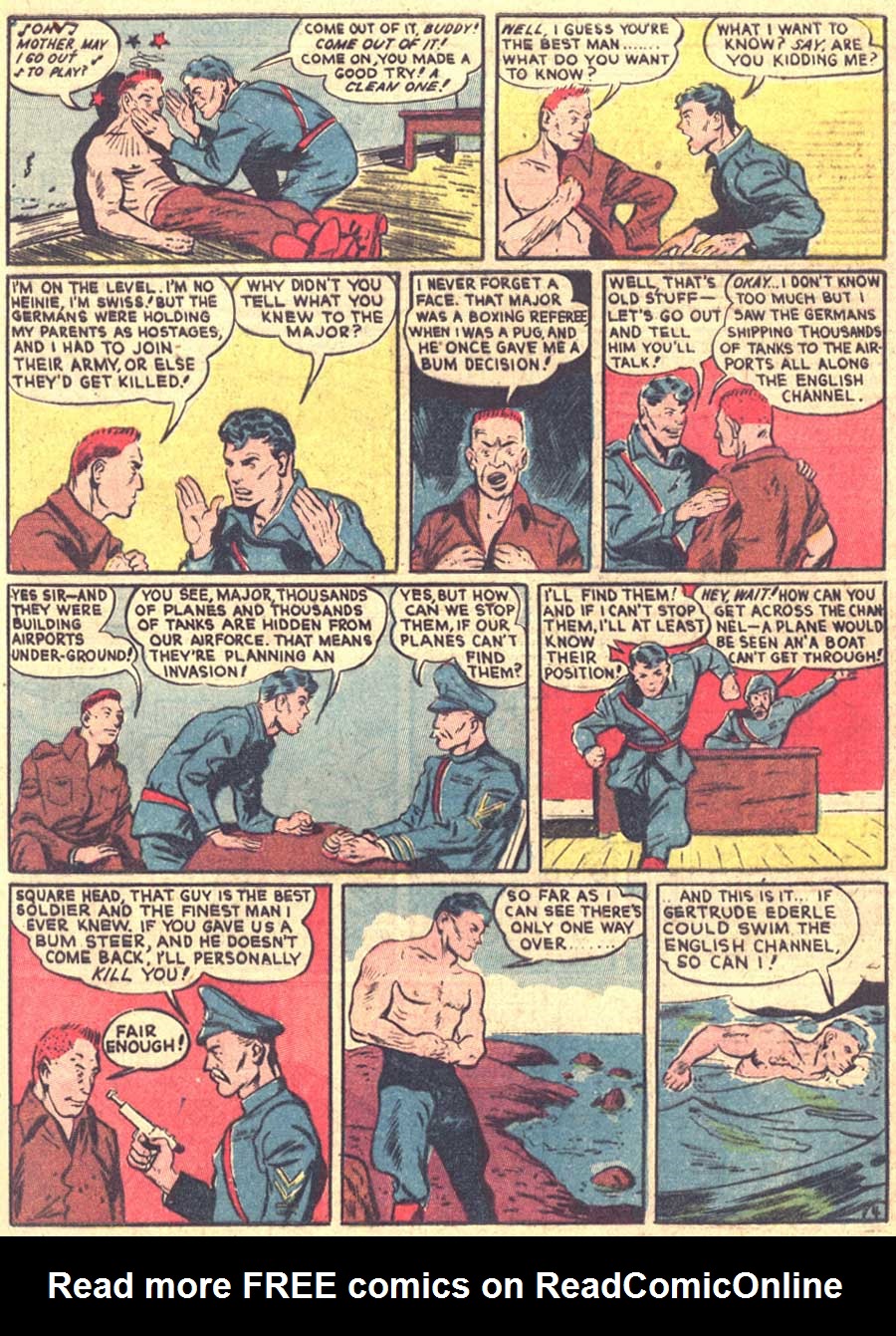 Read online Pep Comics comic -  Issue #11 - 38
