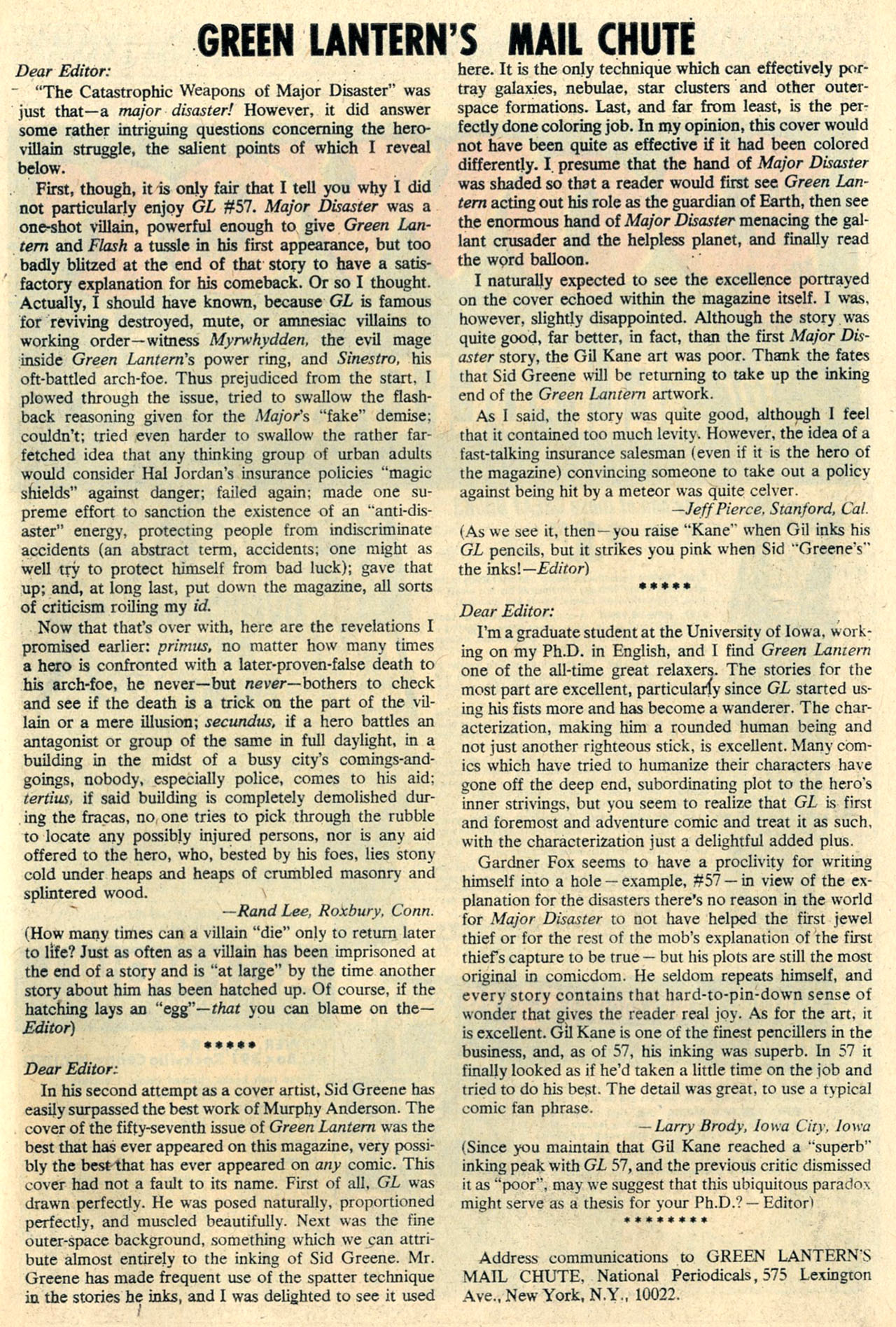 Read online Green Lantern (1960) comic -  Issue #60 - 29
