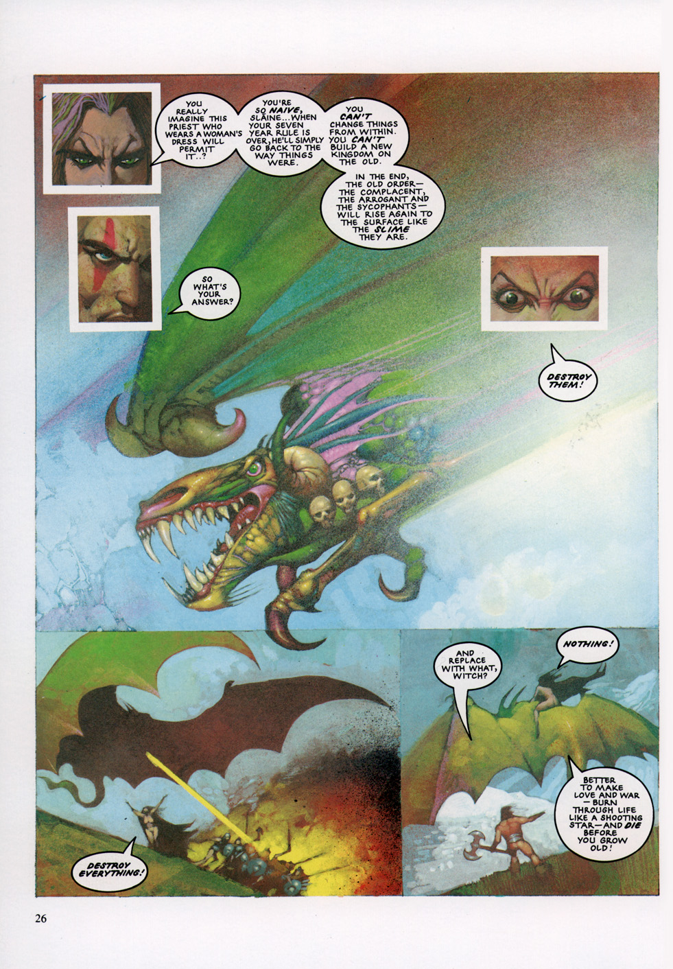 Read online Slaine: The Horned God (1993) comic -  Issue #5 - 27