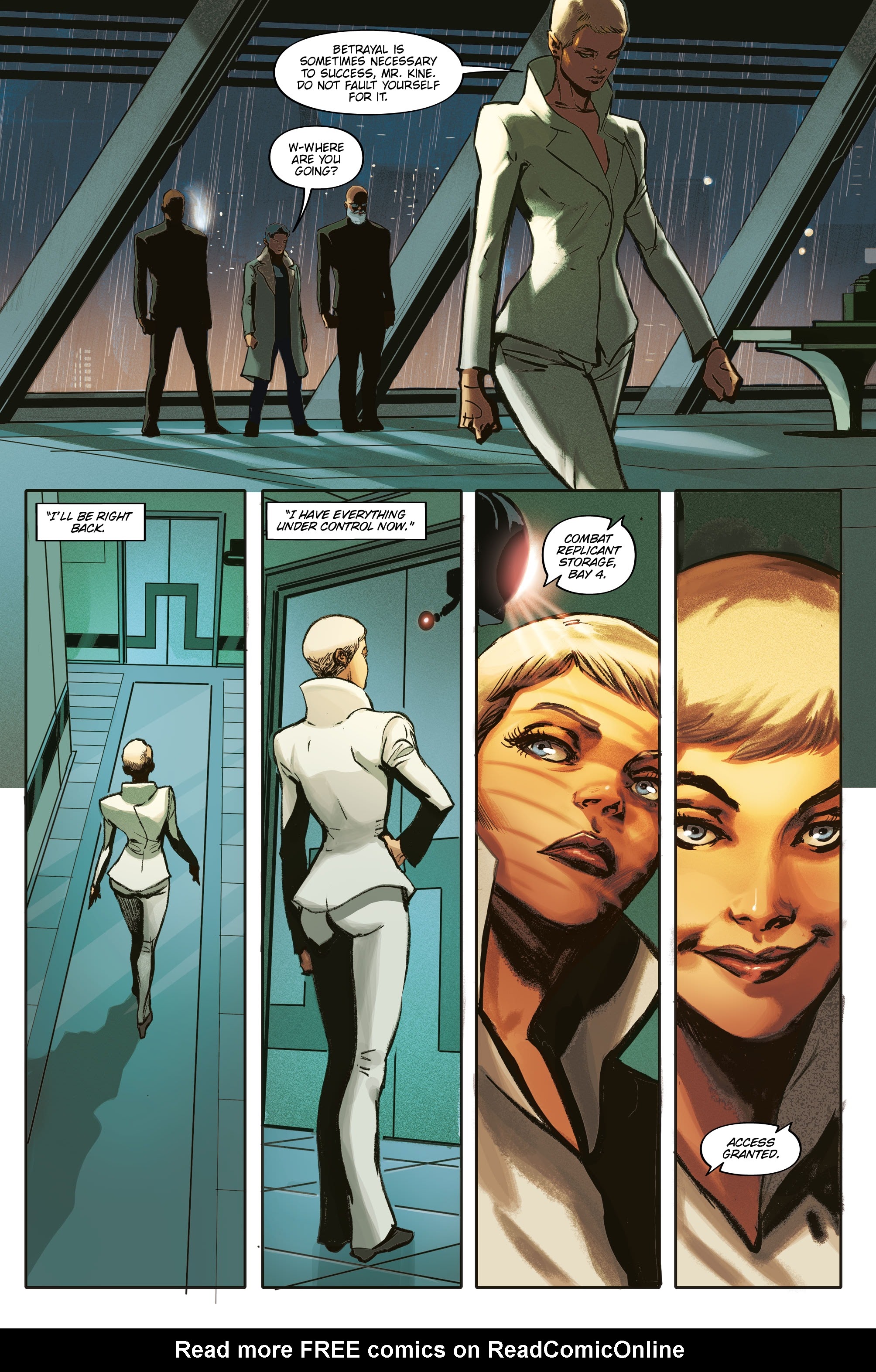Read online Blade Runner Origins comic -  Issue #7 - 26