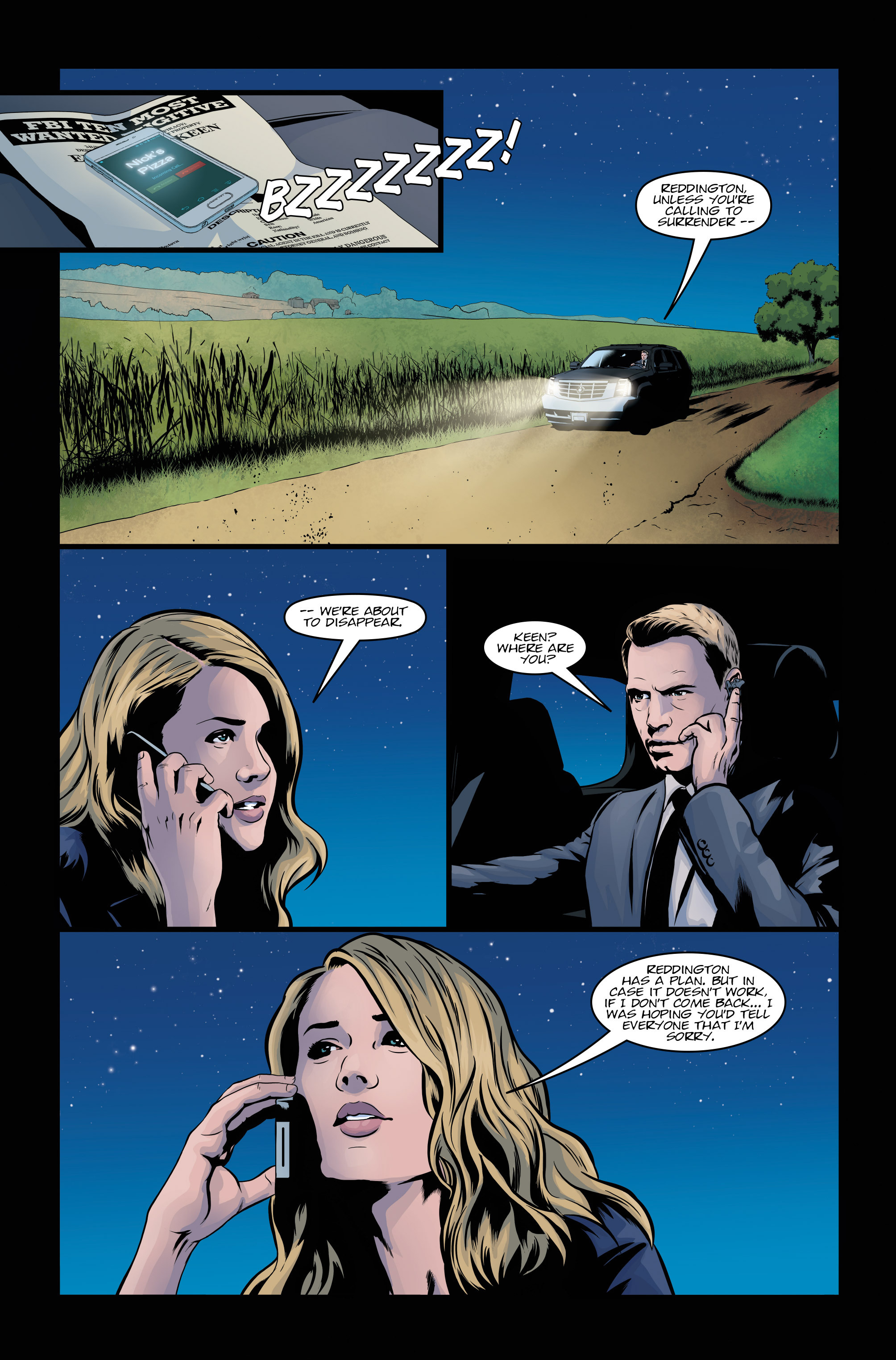 Read online The Blacklist comic -  Issue #8 - 18