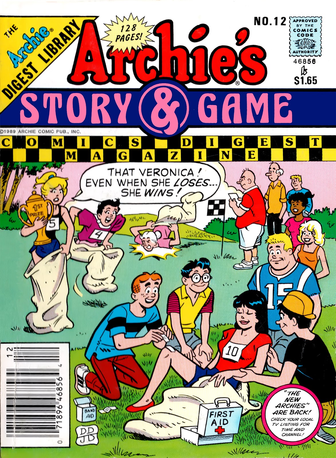 Archie's Story & Game Digest Magazine issue 12 - Page 1