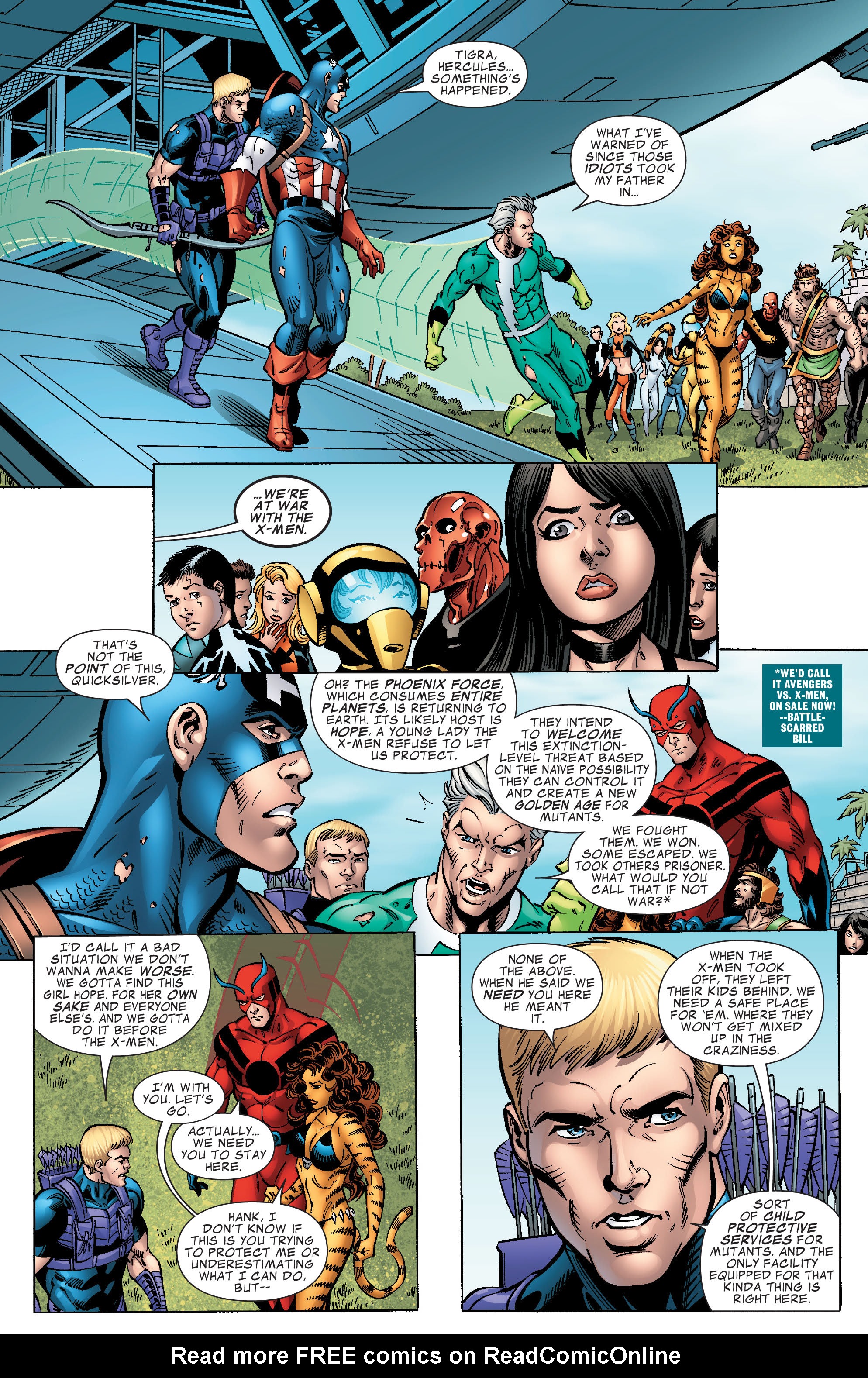 Read online Avengers vs. X-Men Omnibus comic -  Issue # TPB (Part 8) - 22