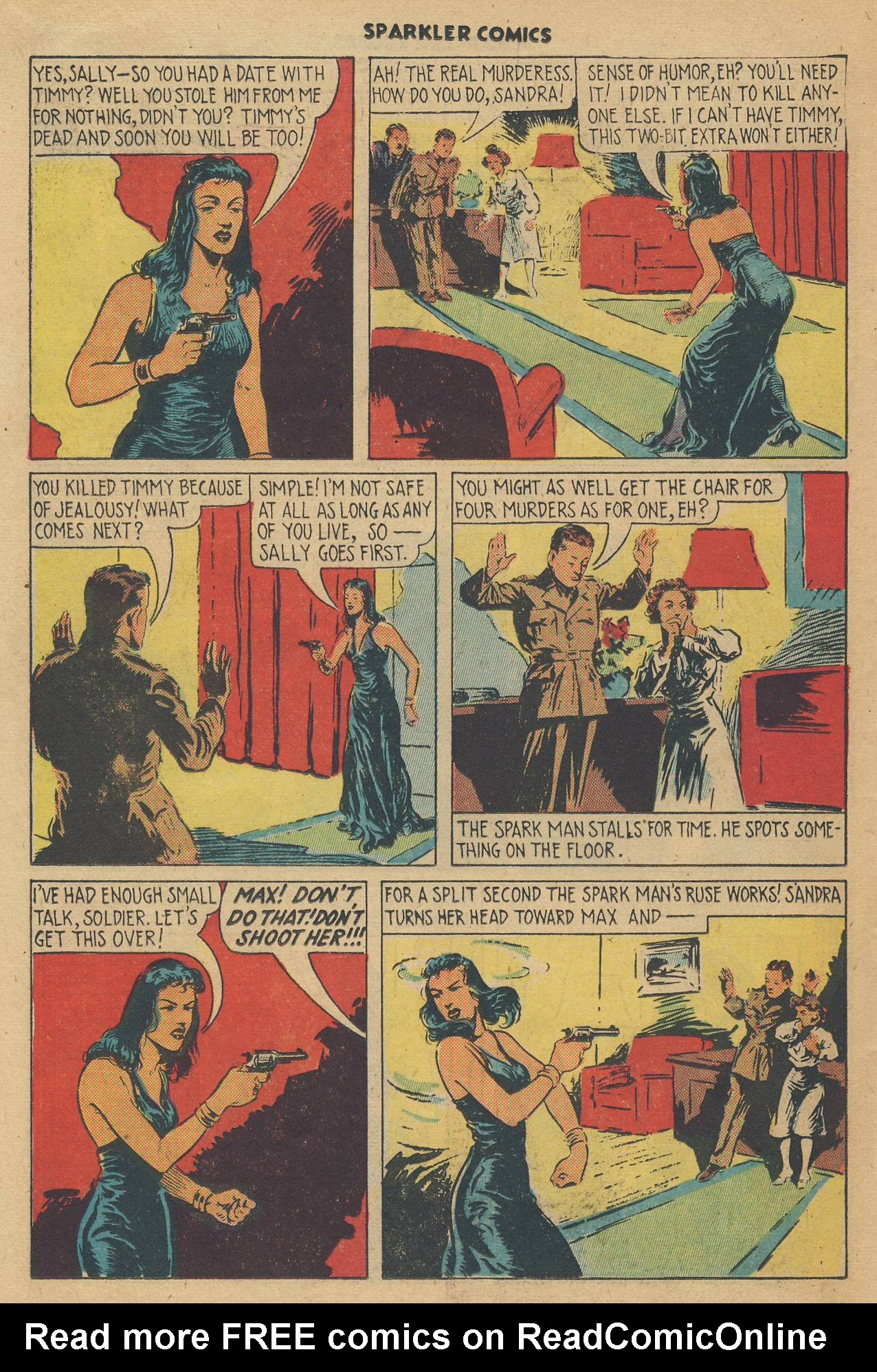 Read online Sparkler Comics comic -  Issue #40 - 32