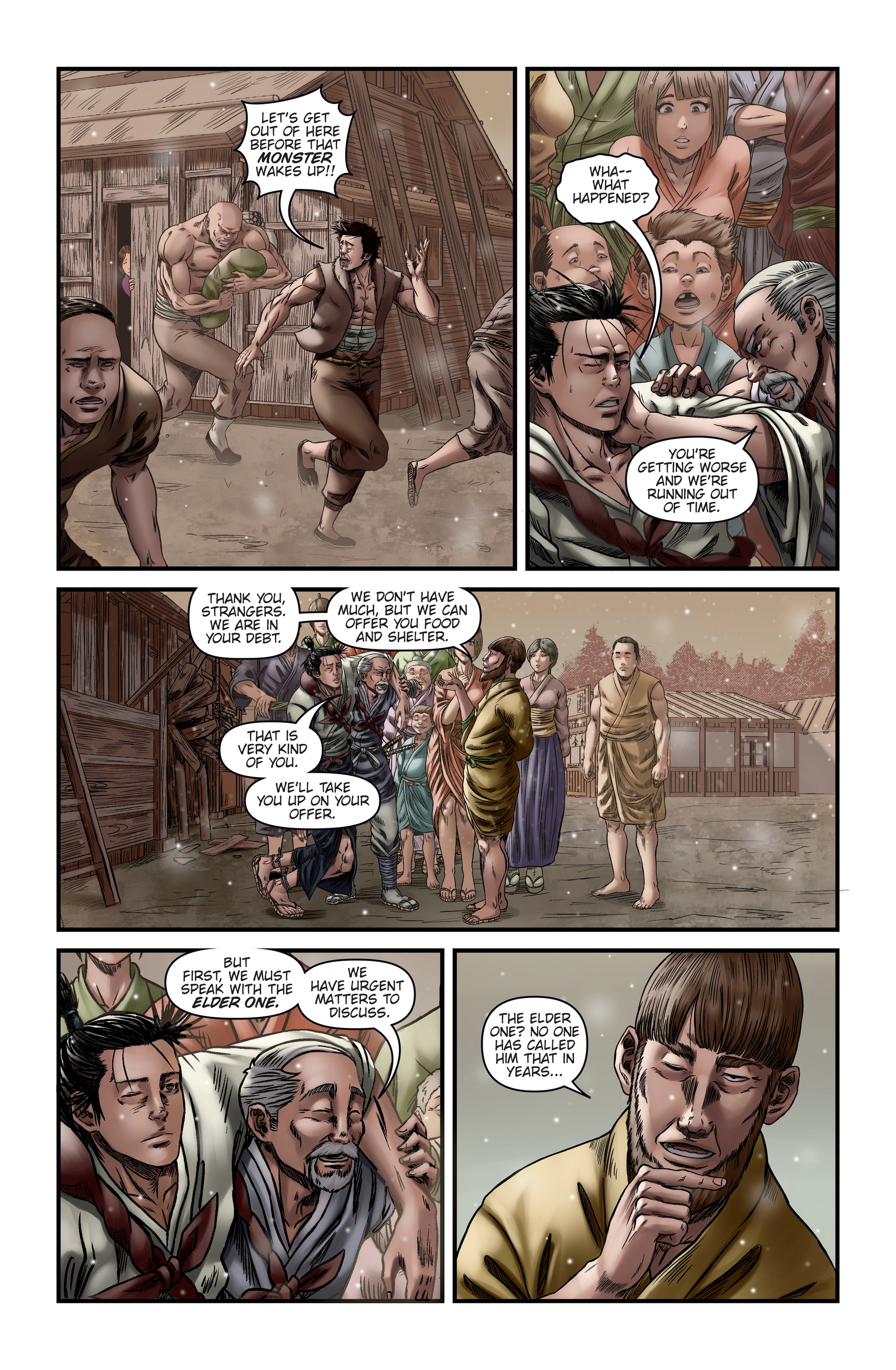 Read online Honor and Curse comic -  Issue #4 - 23