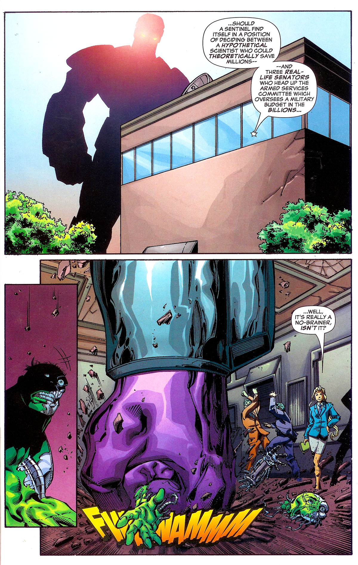 Read online Sentinel Squad O*N*E comic -  Issue #1 - 7