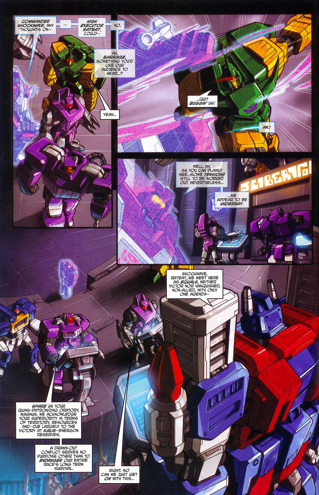 Read online Transformers War Within: "The Age of Wrath" comic -  Issue #1 - 14