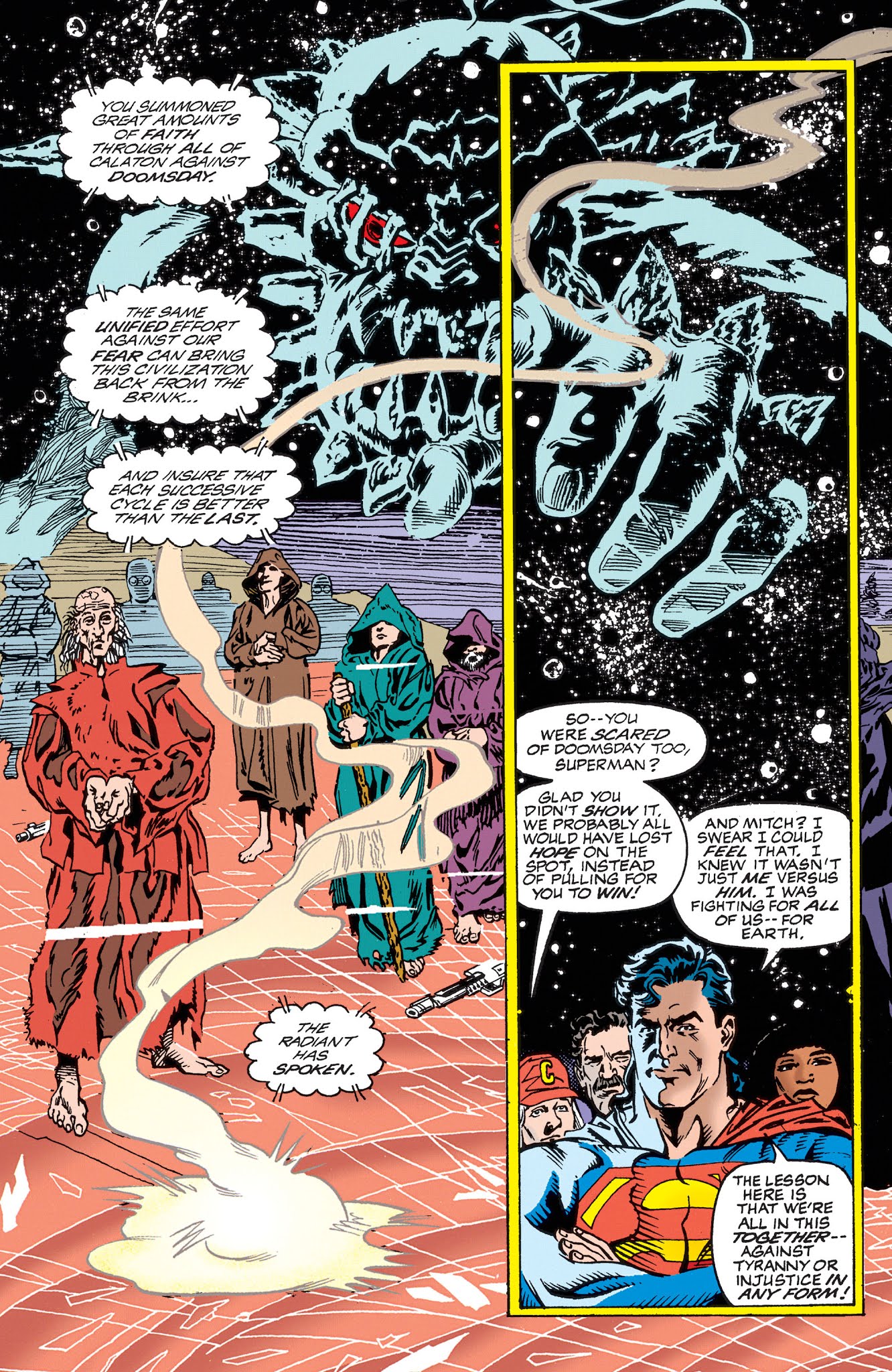 Read online Superman: Doomsday comic -  Issue # TPB - 189