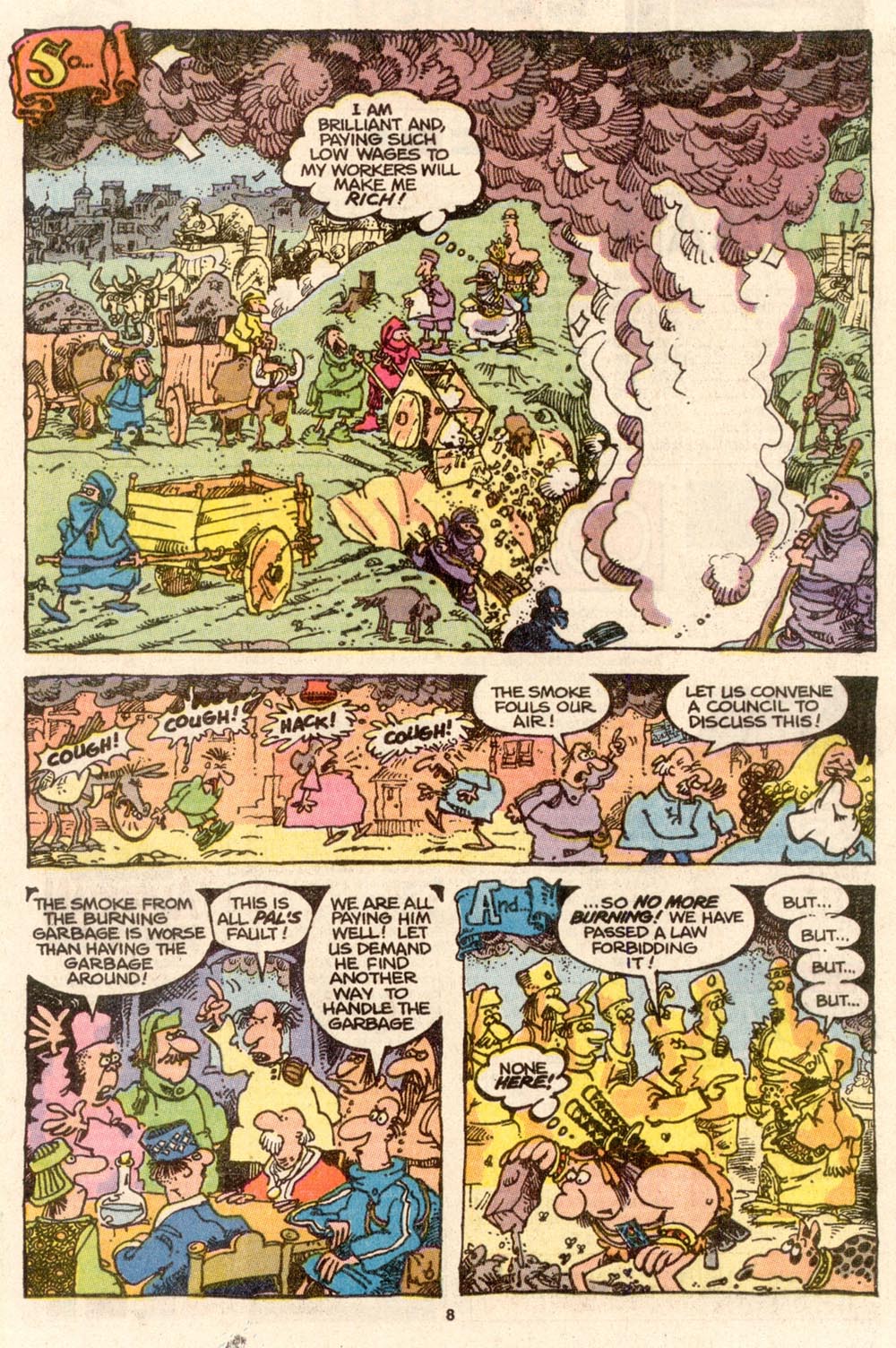 Read online Sergio Aragonés Groo the Wanderer comic -  Issue #65 - 8