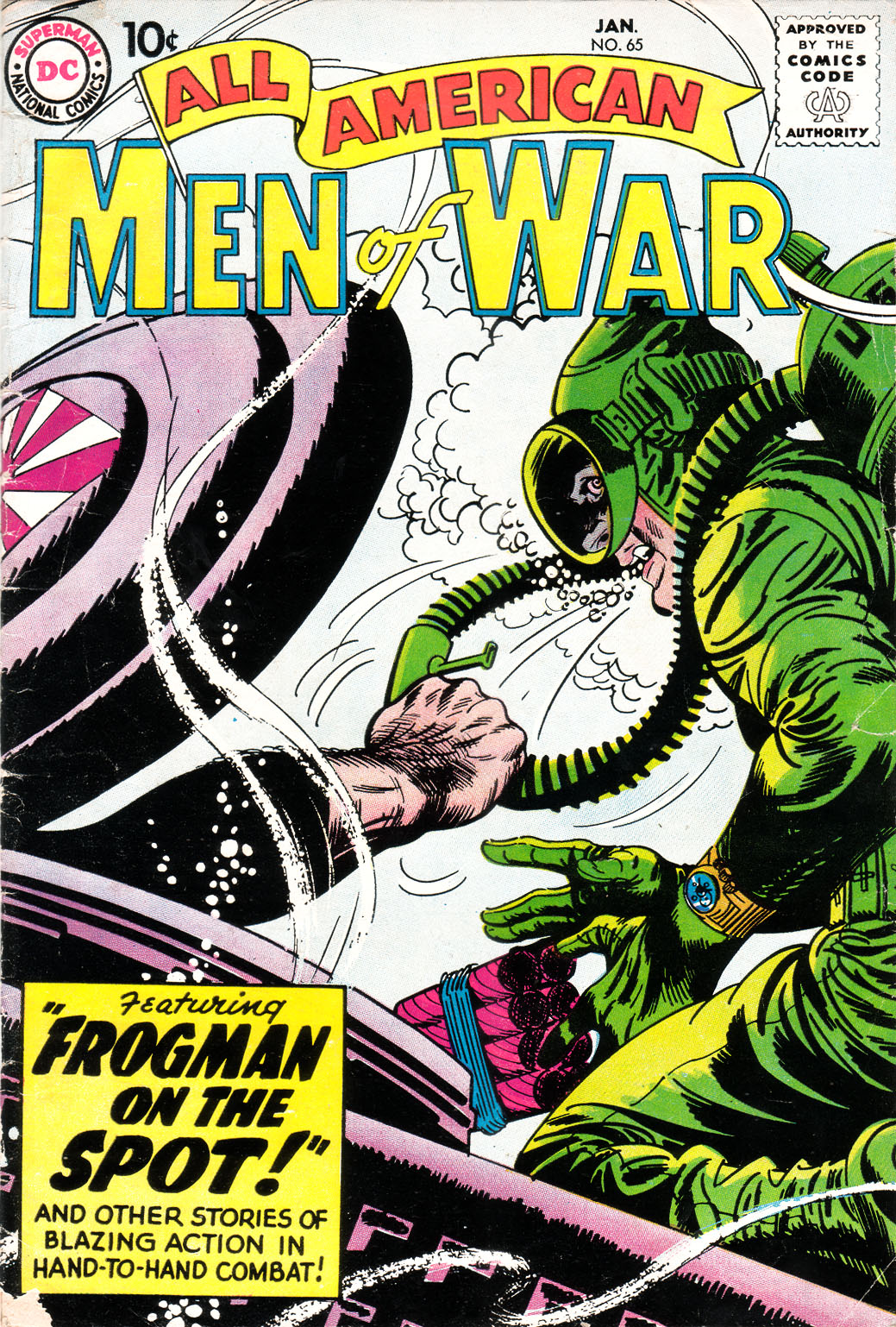 Read online All-American Men of War comic -  Issue #65 - 1