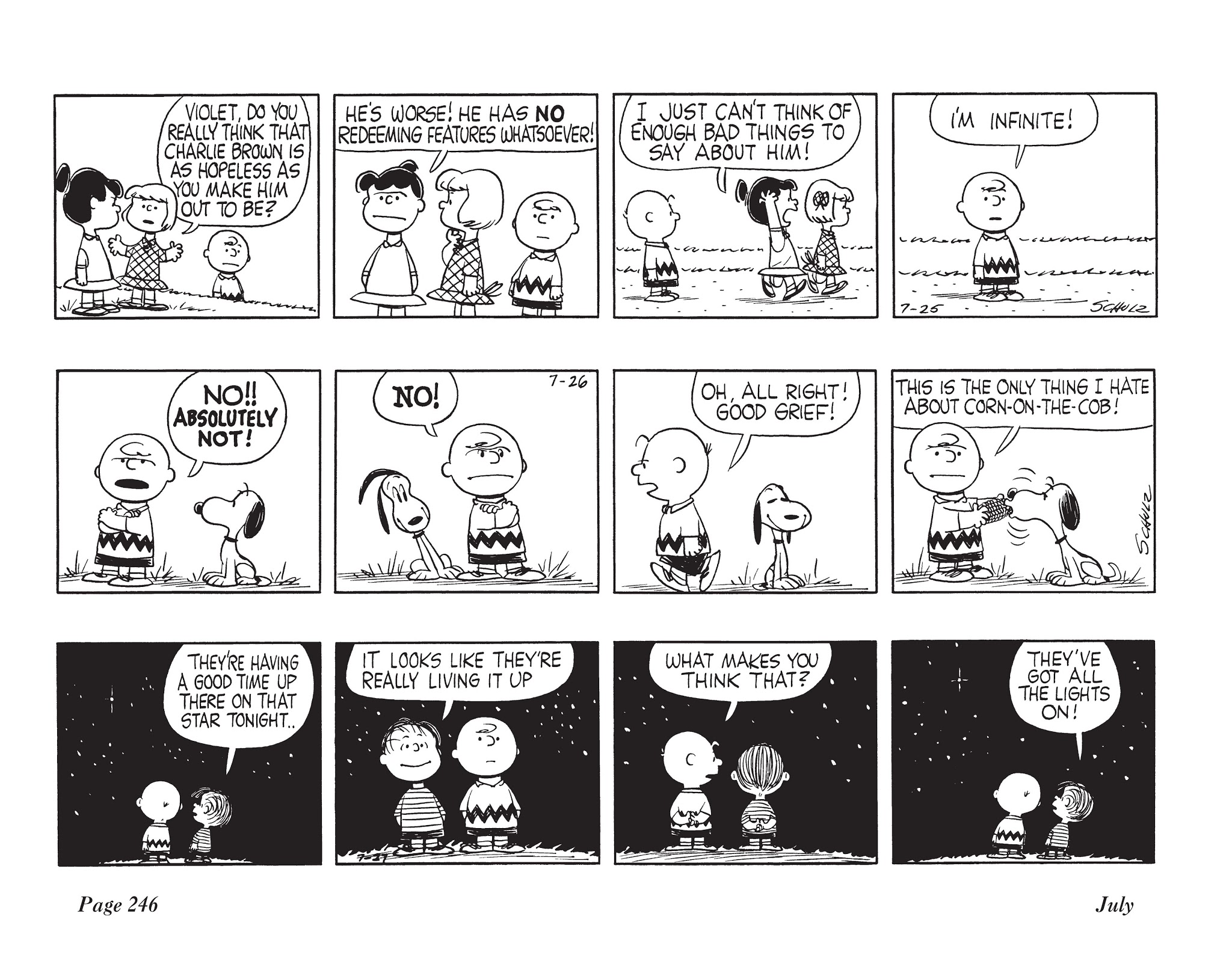 Read online The Complete Peanuts comic -  Issue # TPB 5 - 262