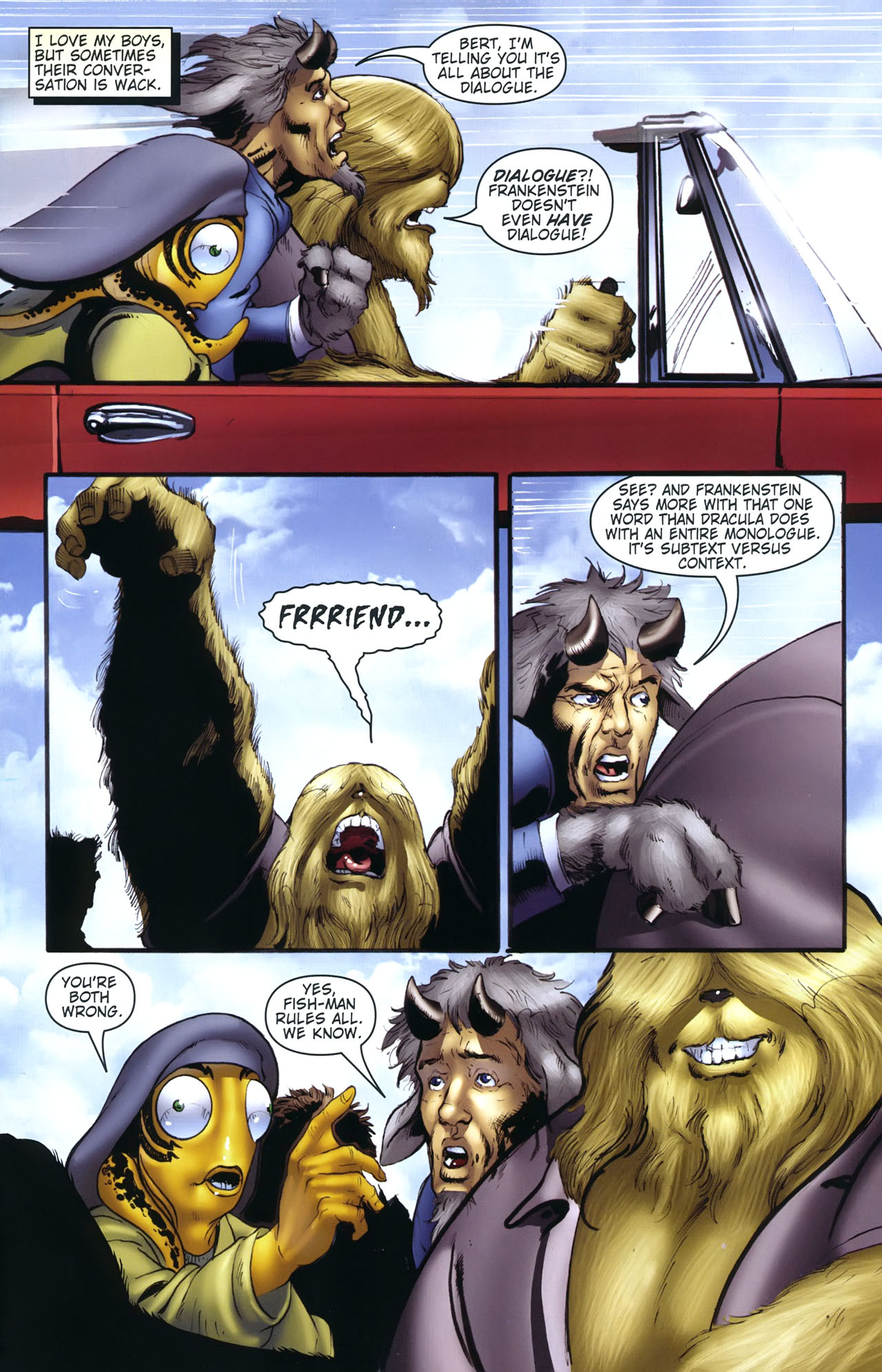 Read online Urban Monsters comic -  Issue #3 - 9