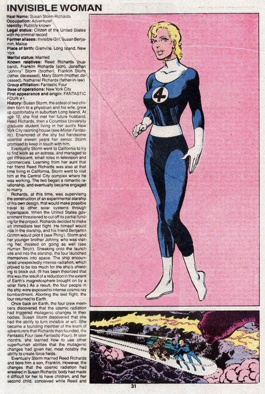 Read online The Official Handbook of the Marvel Universe Deluxe Edition comic -  Issue #6 - 33