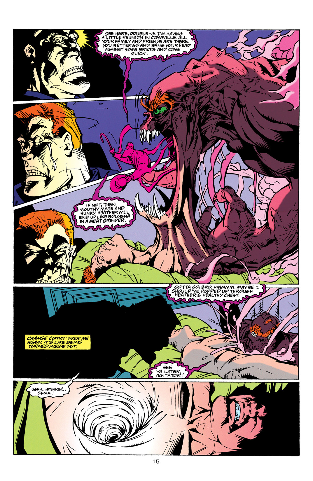 Read online Guy Gardner: Warrior comic -  Issue #25 - 16