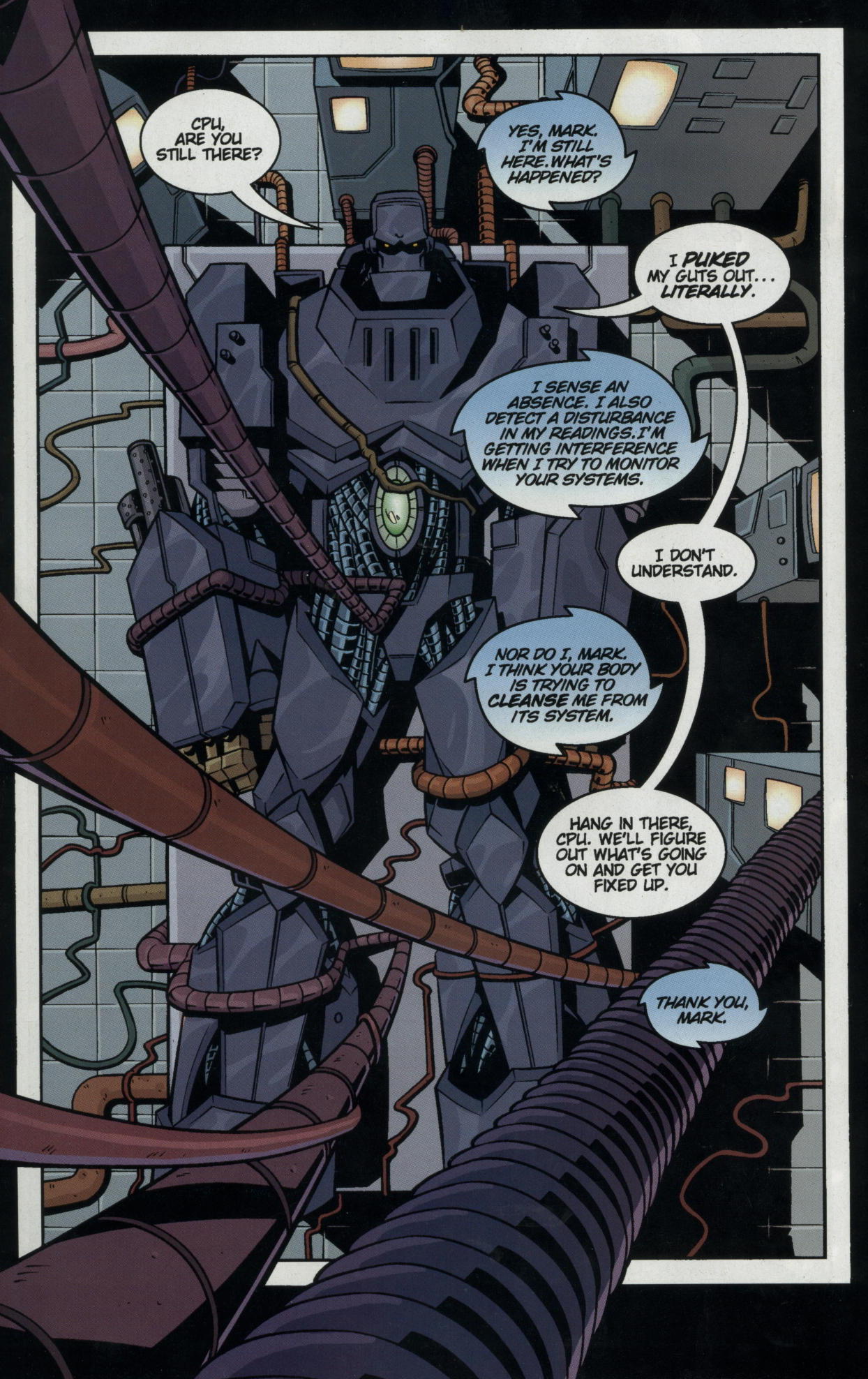 Read online Fused comic -  Issue #2 - 4