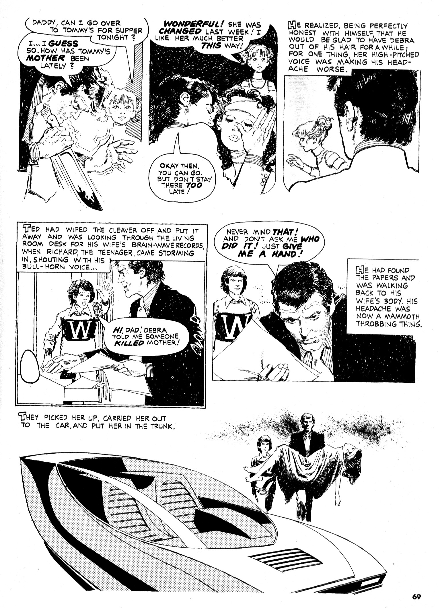 Read online Vampirella (1969) comic -  Issue #24 - 69