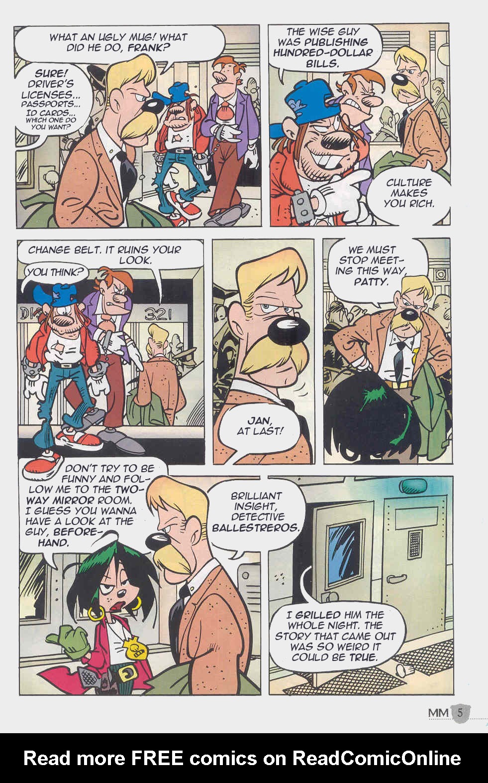 Read online Mickey Mouse Mystery Magazine comic -  Issue #0 - 5
