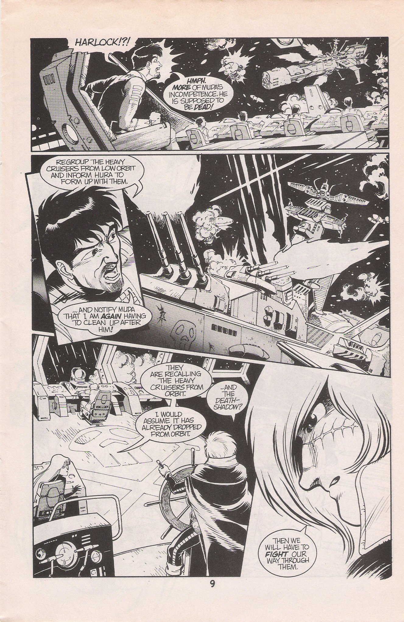 Read online Captain Harlock: Deathshadow Rising comic -  Issue #6 - 11