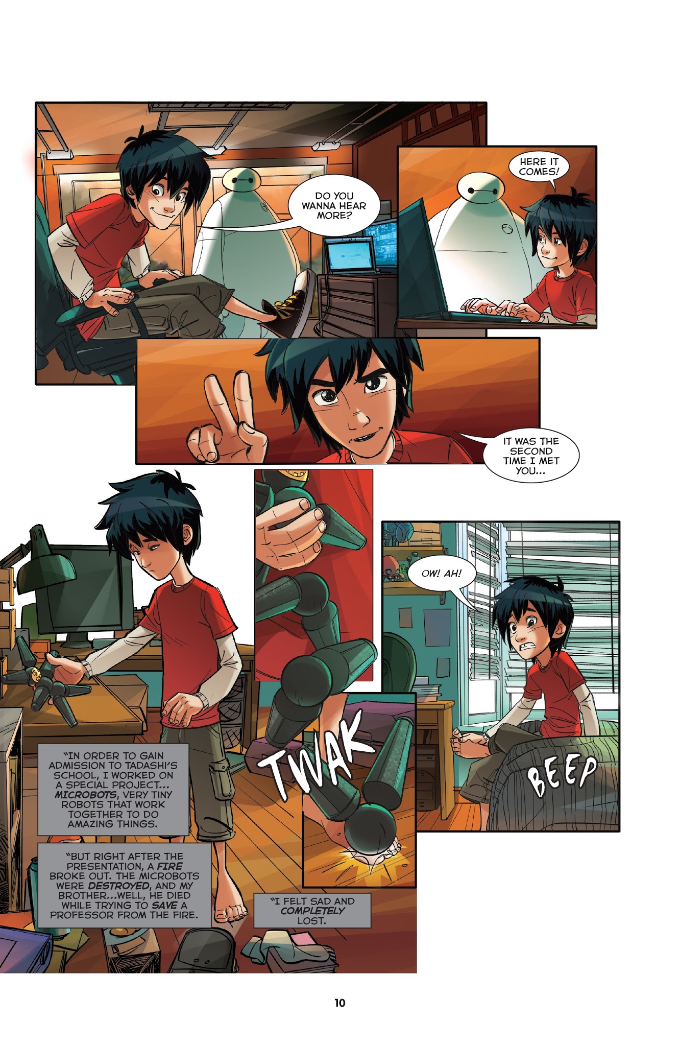 Read online Disney Big Hero 6: Heroes of San Fransokyo comic -  Issue # Full - 10