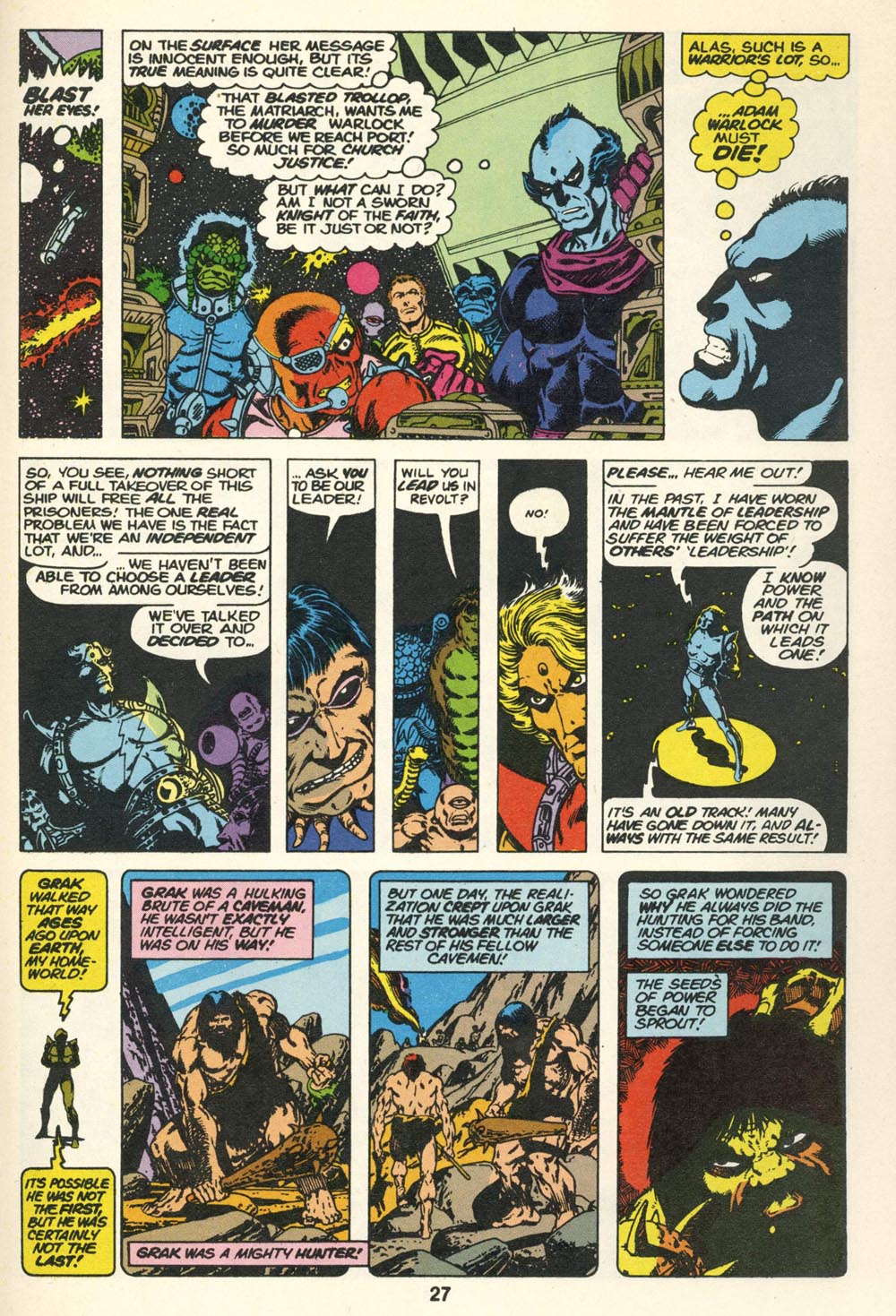 Read online Warlock (1982) comic -  Issue #1 - 29