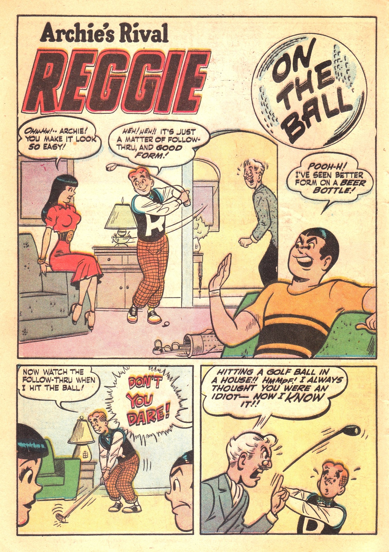 Read online Archie's Rival Reggie comic -  Issue #7 - 10