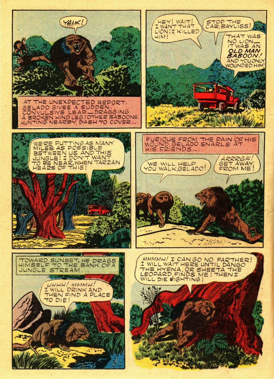 Read online Tarzan (1948) comic -  Issue #37 - 28