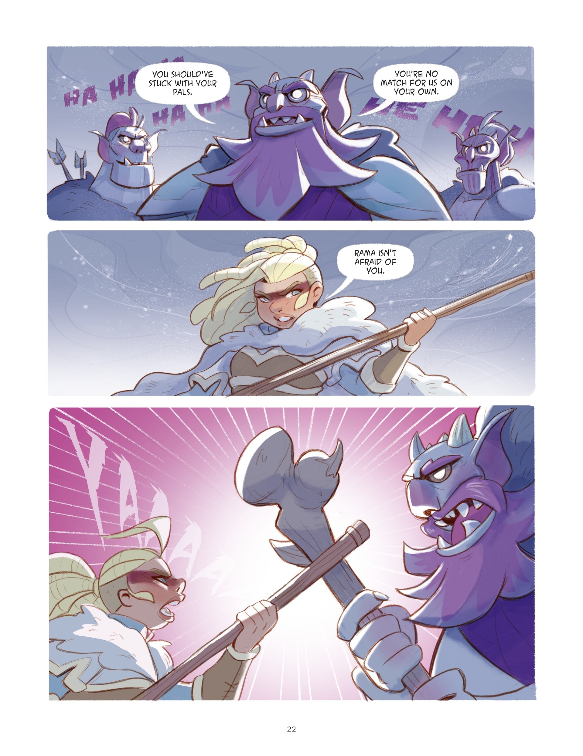 Read online The Unicorn Legacy: Call of the Goddess comic -  Issue # TPB - 21