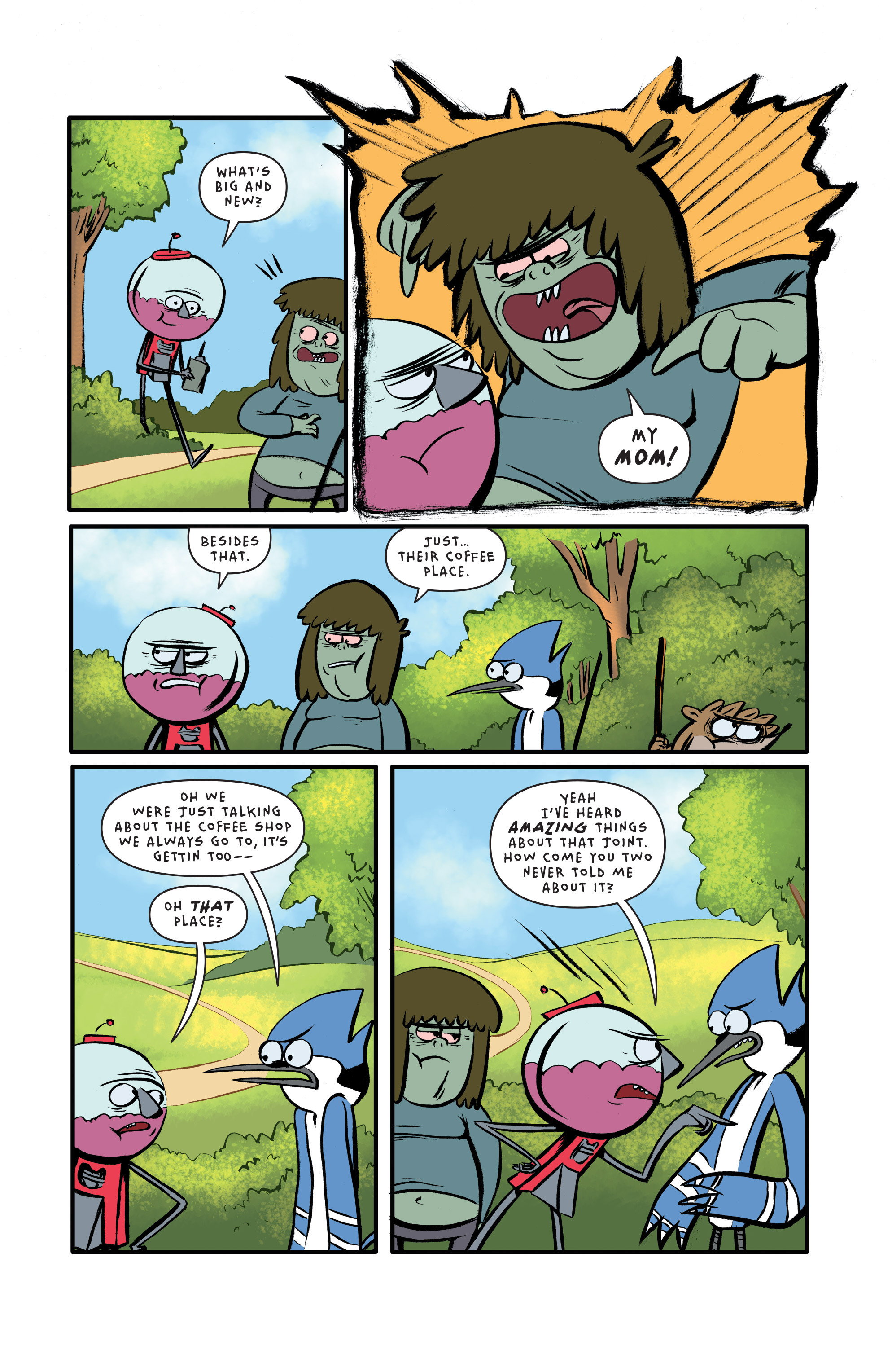 Read online Regular Show comic -  Issue #14 - 15