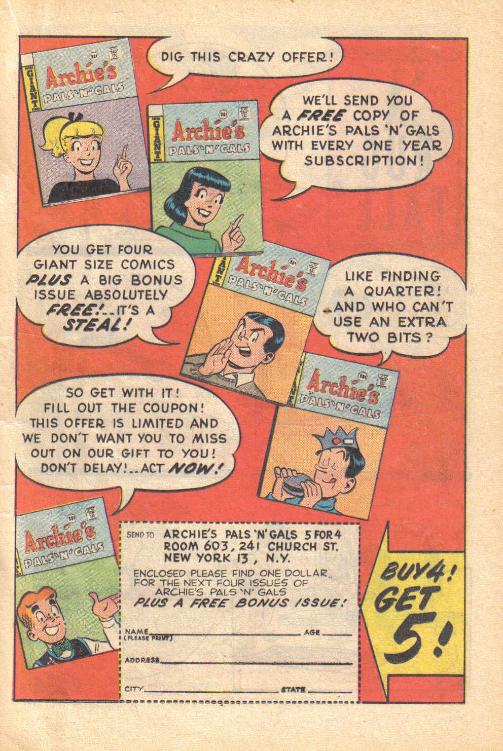 Read online Archie's Madhouse comic -  Issue #47 - 17