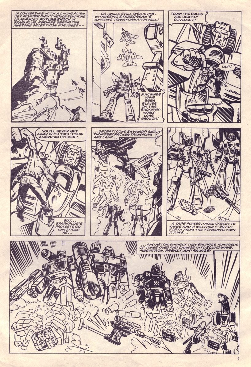 Read online The Transformers (UK) comic -  Issue #5 - 3
