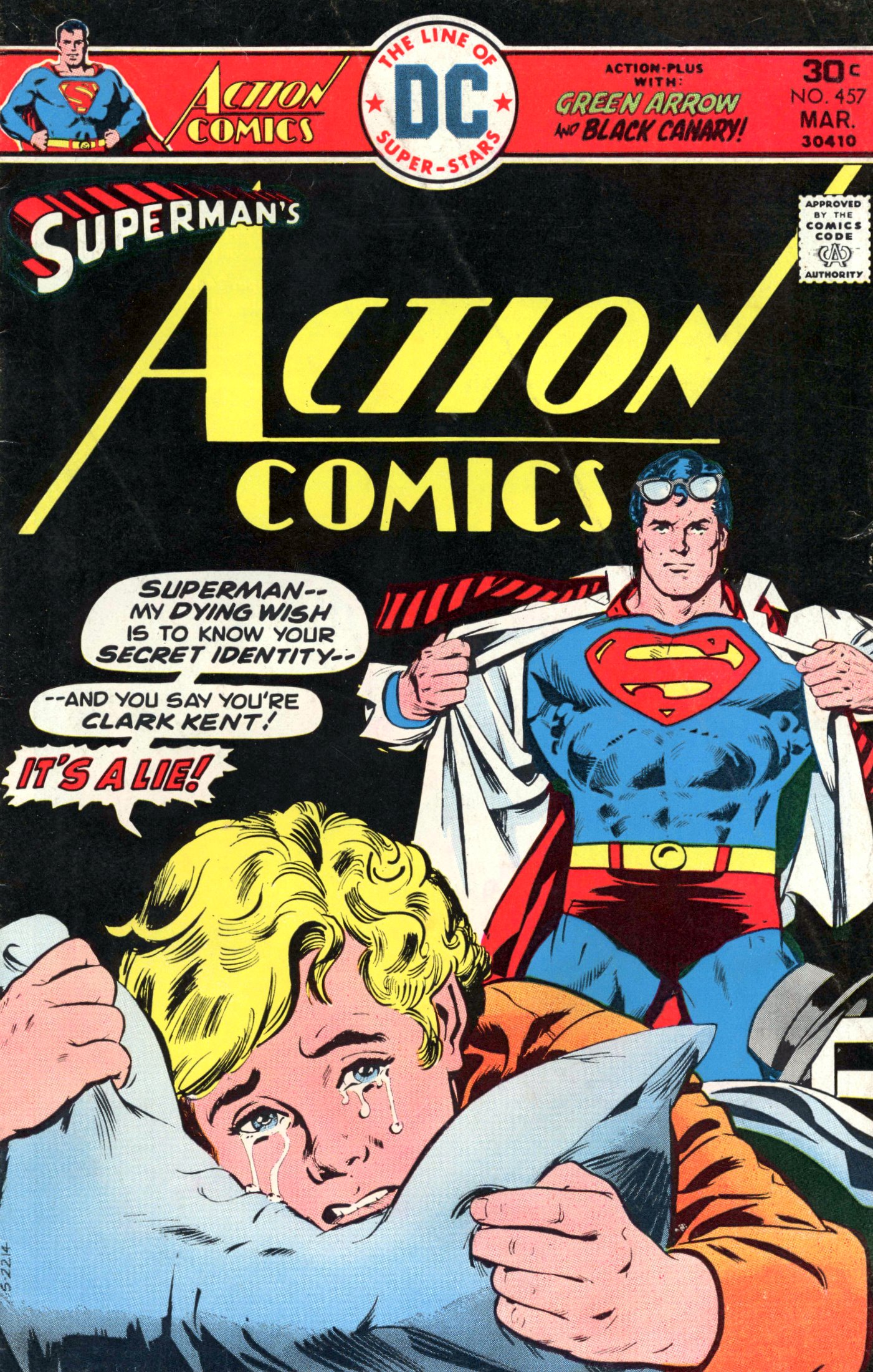 Read online Action Comics (1938) comic -  Issue #457 - 1