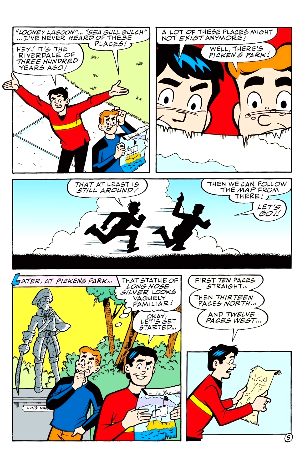 Read online Archie's Buried Treasure comic -  Issue # TPB - 29