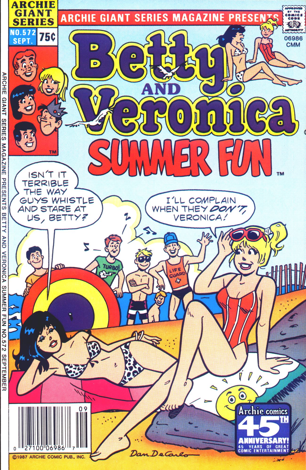 Read online Archie Giant Series Magazine comic -  Issue #572 - 1