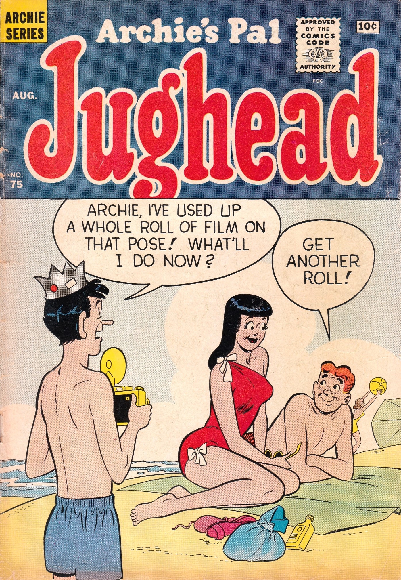 Read online Archie's Pal Jughead comic -  Issue #75 - 1